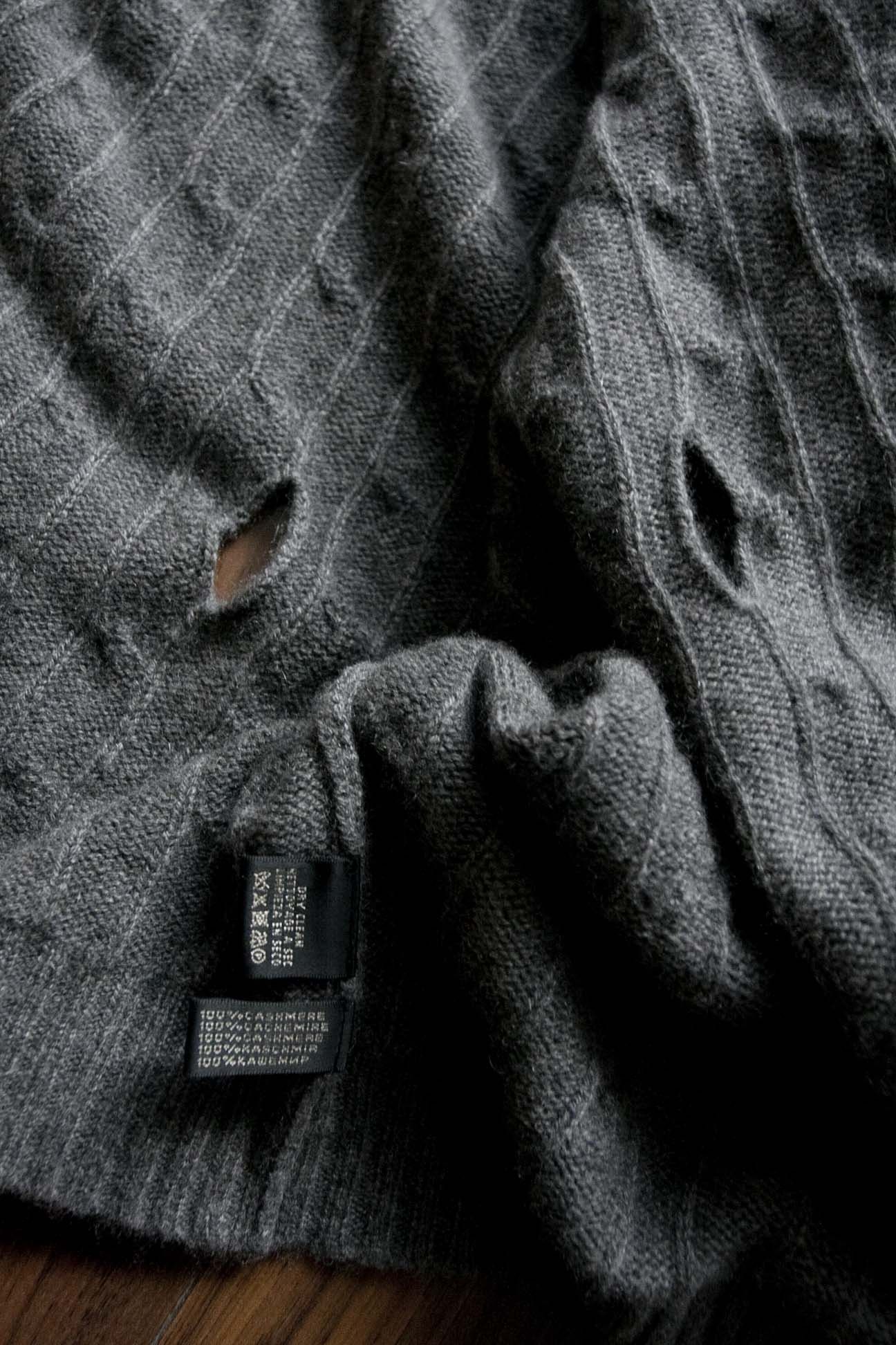 Ralph Lauren Black Label Ralph Lauren Black Label Sweater Poncho 100% Cashmere Size M Size M / US 6-8 / IT 42-44 - 3 Thumbnail
