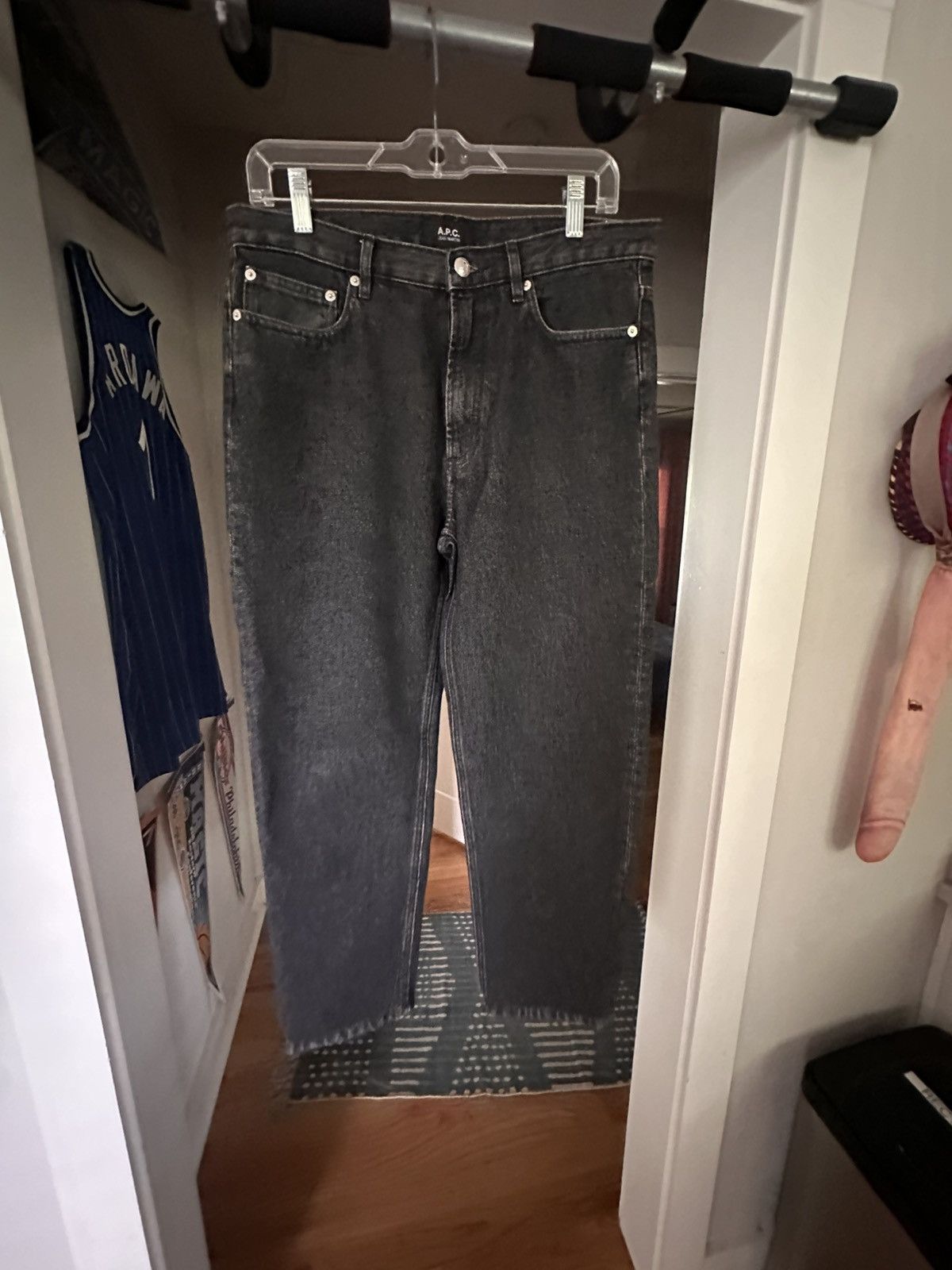 A.P.C. APC black martin jean Size US 30 / EU 46 - 1 Thumbnail