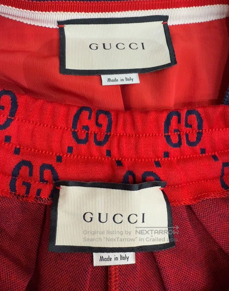 Gucci Gucci Red full print set Size 38R - 8 Thumbnail