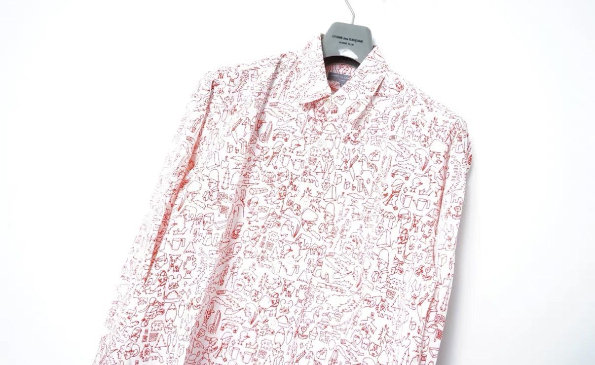 Comme des Garcons Comme des Garçons Archive Graffiti Shirt Size US S / EU 44-46 / 1 - 3 Thumbnail