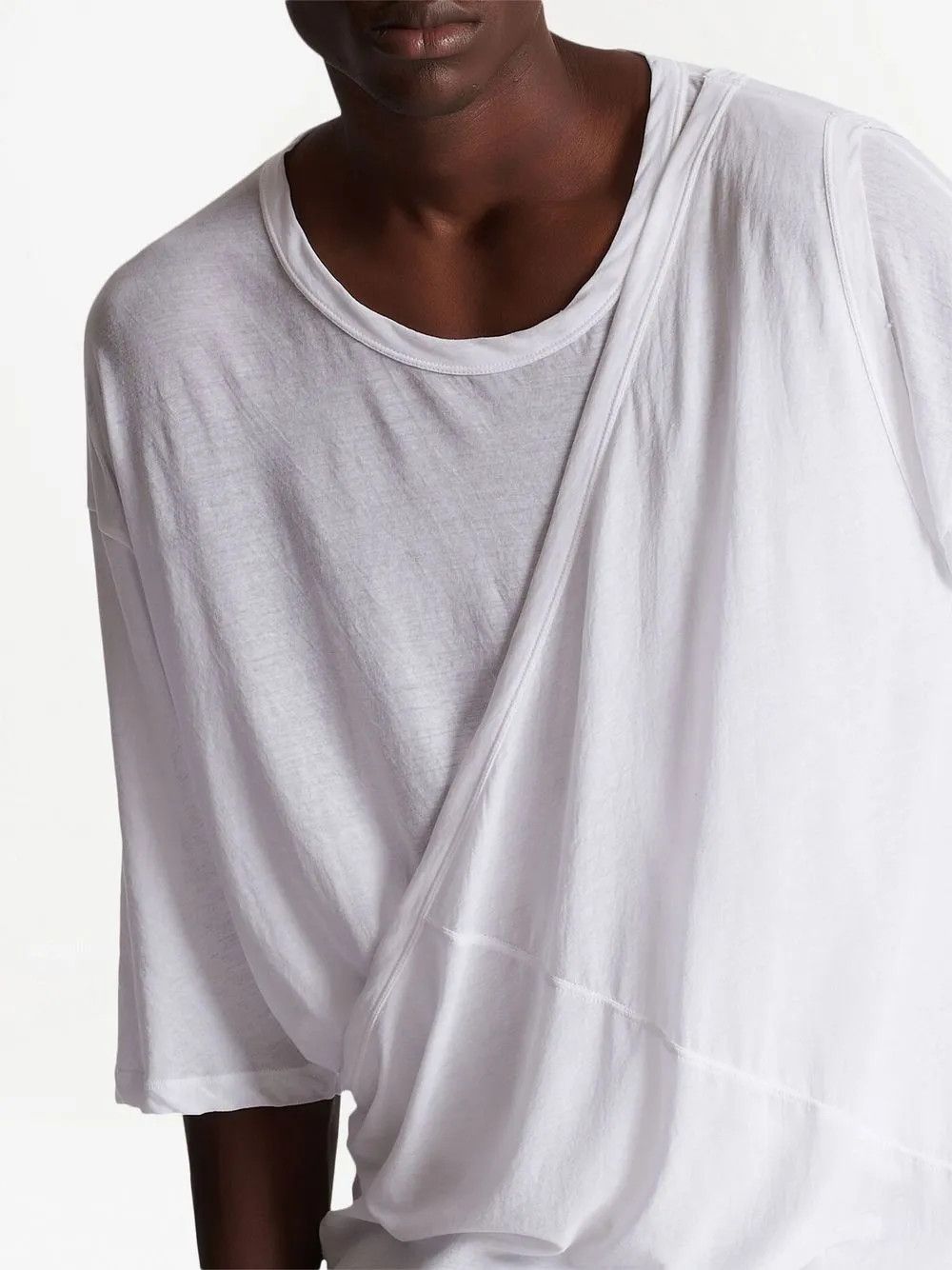Balmain o1y0426 Crewneck T-Shirt in White Size US XS / EU 42 / 0 - 4 Thumbnail