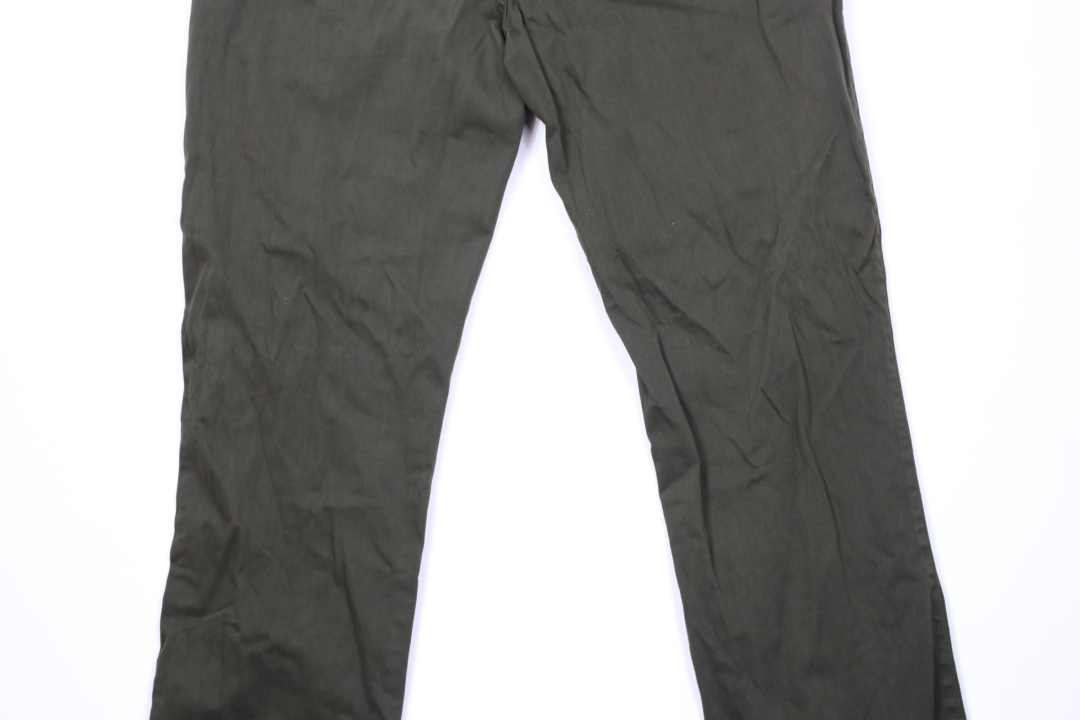 Peter Millar × Vintage Peter Millar Stretch Straight Leg Golfing Pants Dark Green Size US 38 / EU 54 - 12 Thumbnail