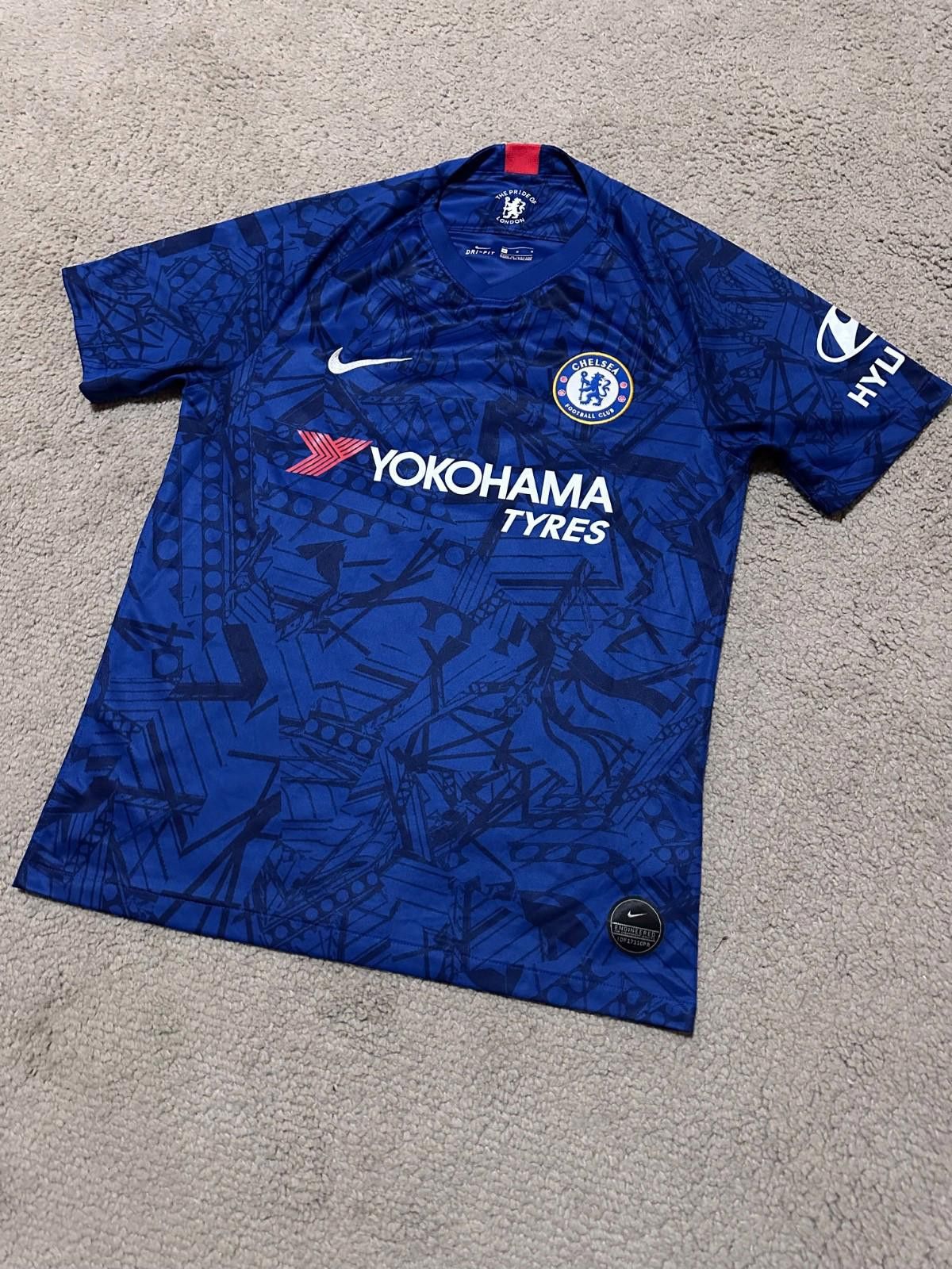 Nike Nike CHELSEA 2019 2020 Home Football Shirt Soccer Jersey #10 Size US M / EU 48-50 / 2 - 2 Thumbnail
