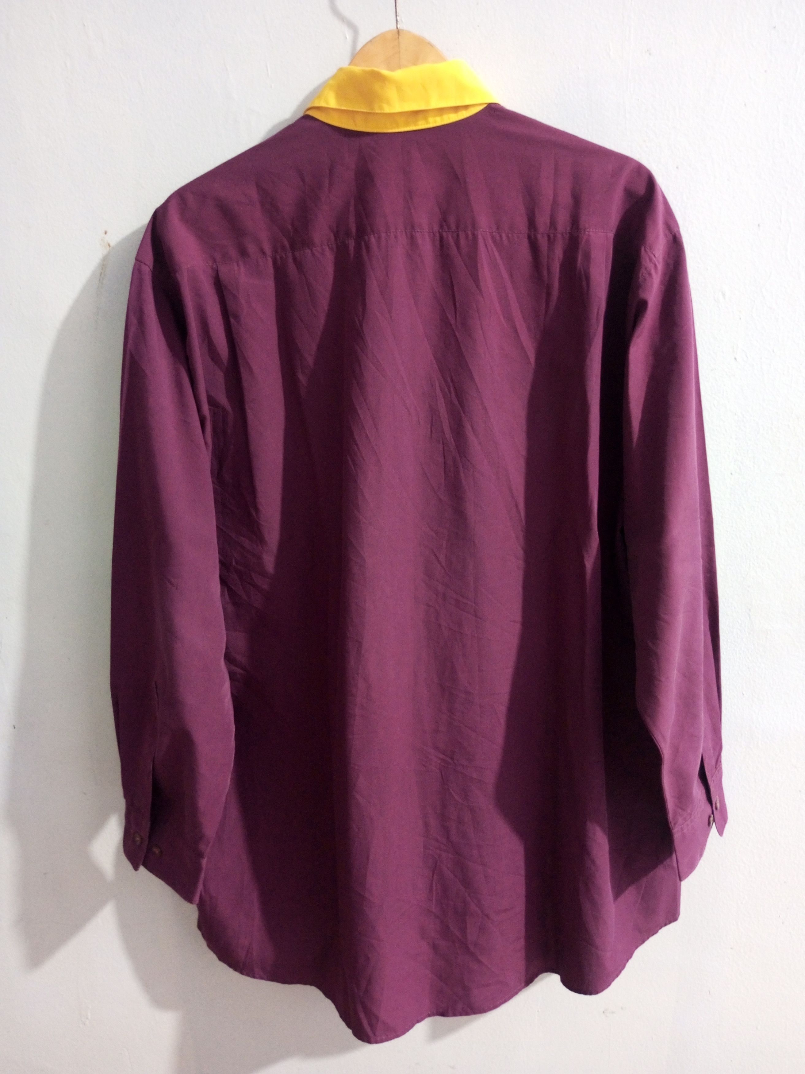 Vintage Kansai Yamamoto abstrak long sleeve shirt