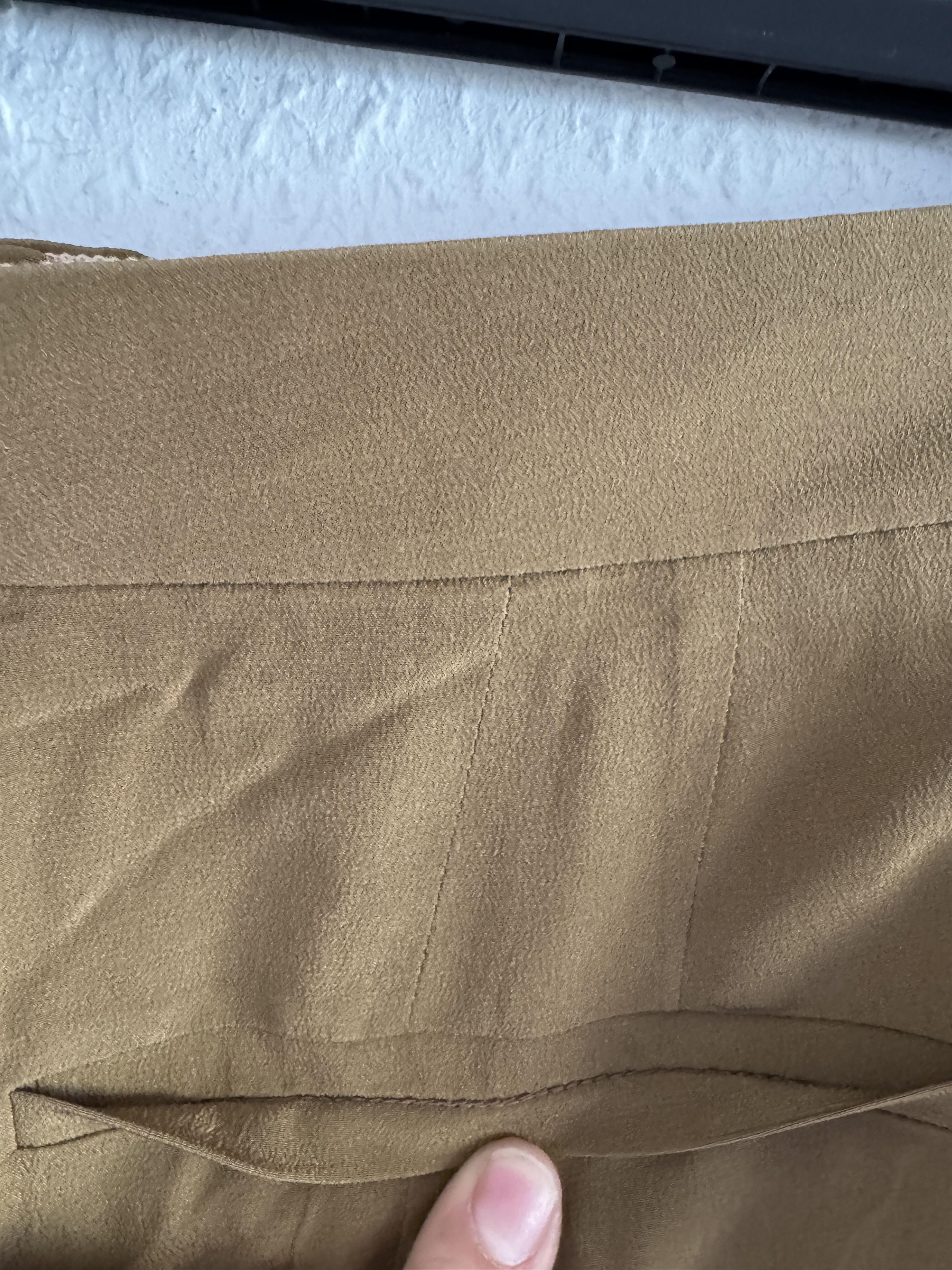 Chloe Beige Tailored Cotton Trousers Size 32" / US 10 / IT 46 - 18 Thumbnail
