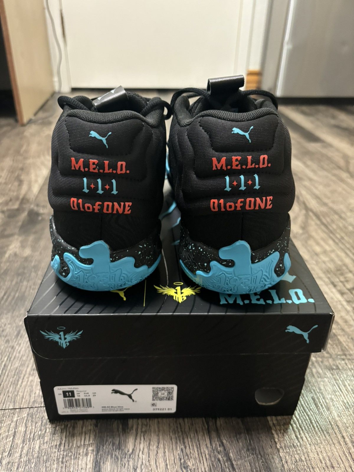 Puma PUMA x MB 03 Blue Hive Size US 11 / EU 44 - 5 Thumbnail