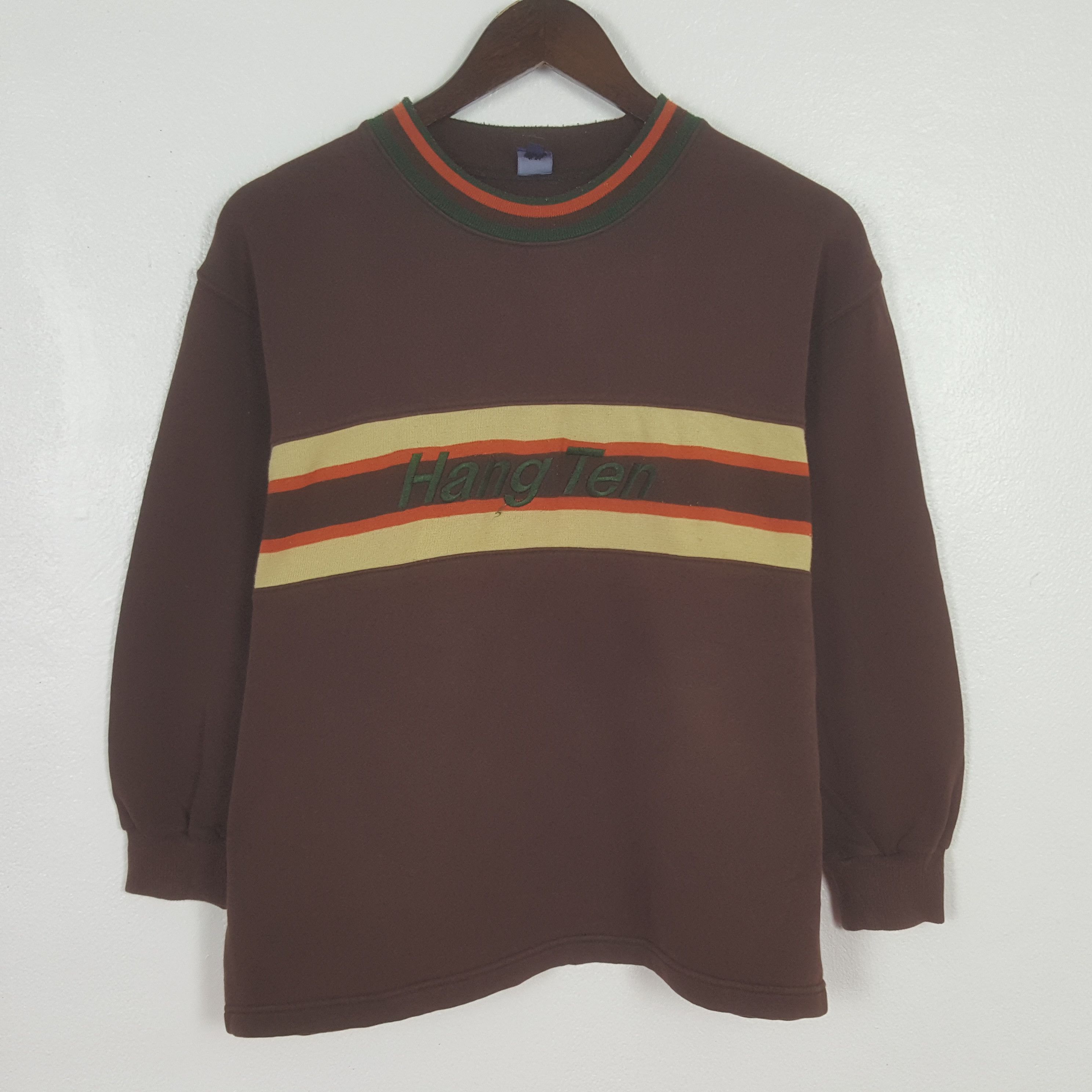 Hang Ten Vintage Hang Ten Kids Sweatshirt Size US S / EU 44-46 / 1 - 1 Thumbnail