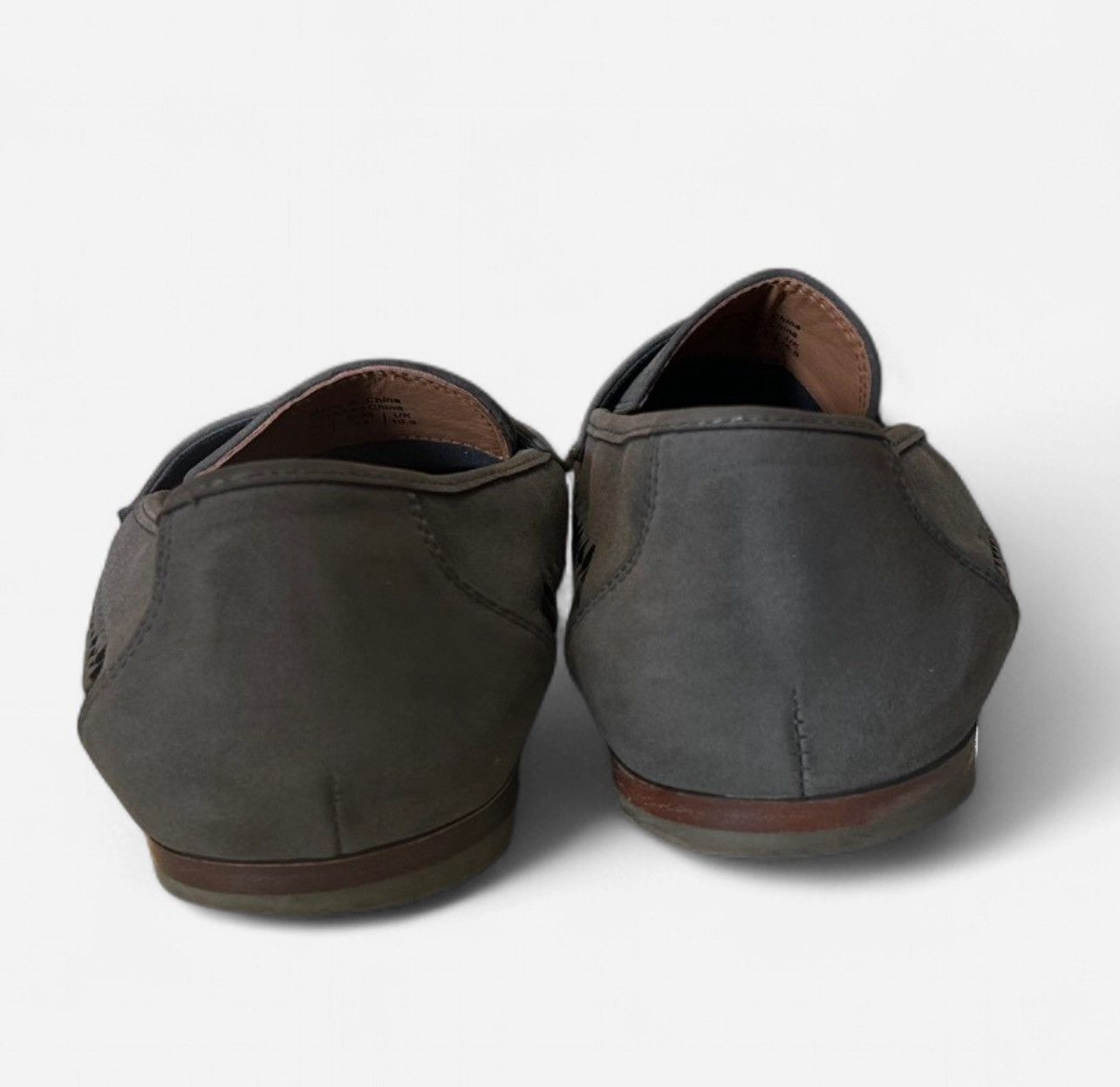 Steve Madden Steve Madden Gray Woven Josten Slip On Penny Loafers Size 11 Size US 11 / EU 44 - 4 Thumbnail