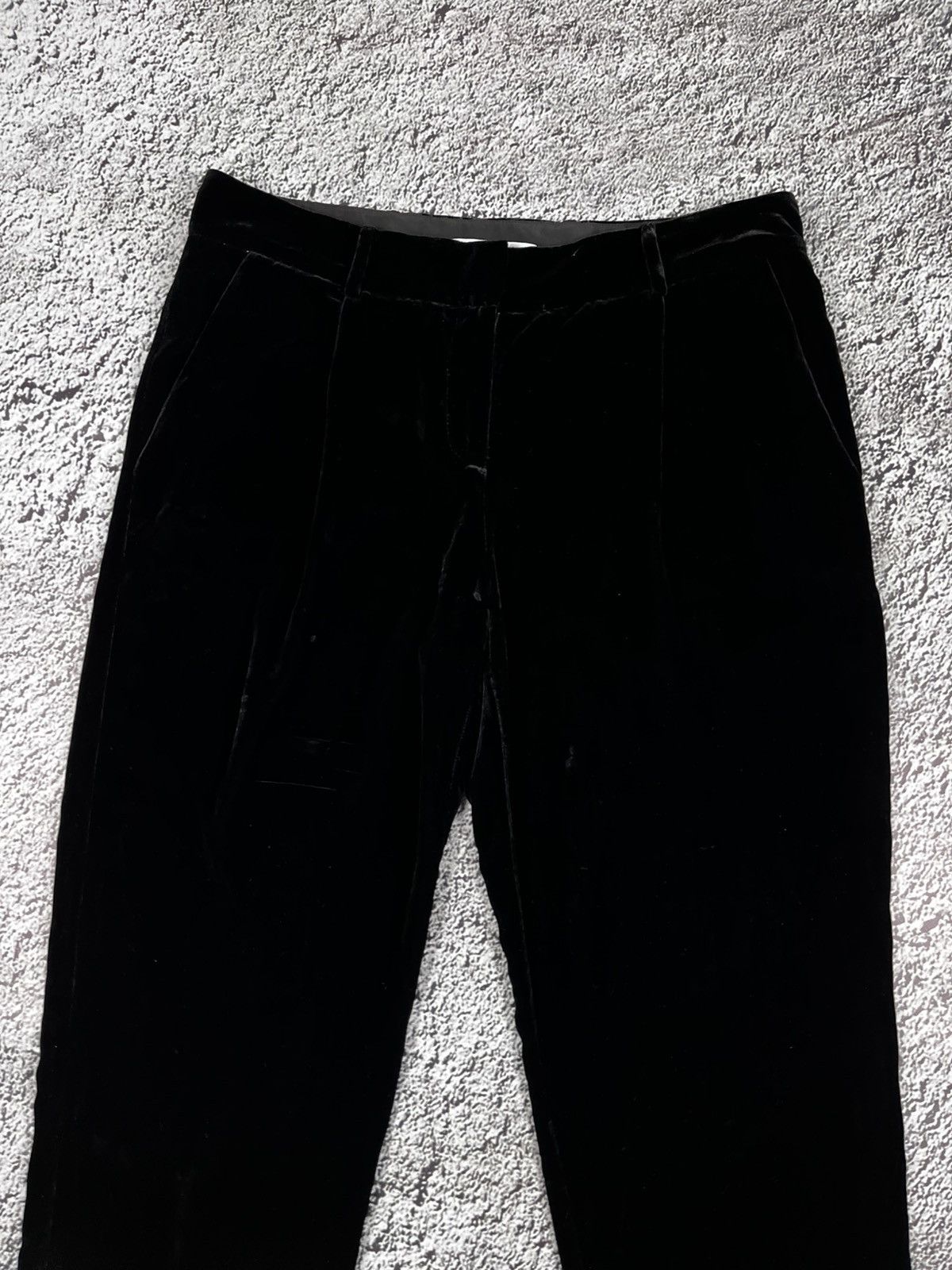 Diane von Furstenberg Vintage Y2K Diane Von Furstenberg velvet old money pants Size 27" / US 4 / IT 40 - 3 Thumbnail