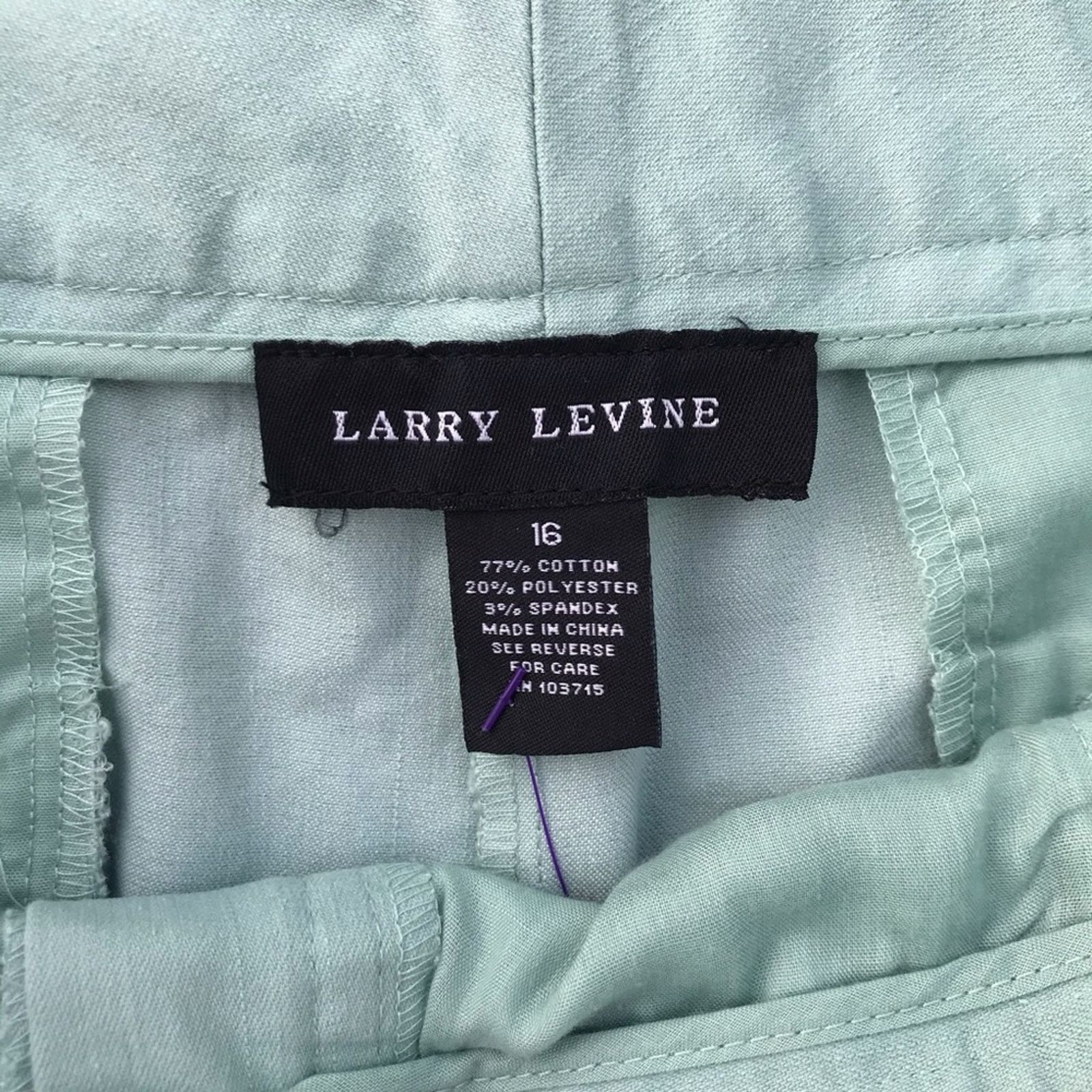 Other Larry Levine trouser dress pants Size 38" / US 16 / IT 52 - 4 Thumbnail