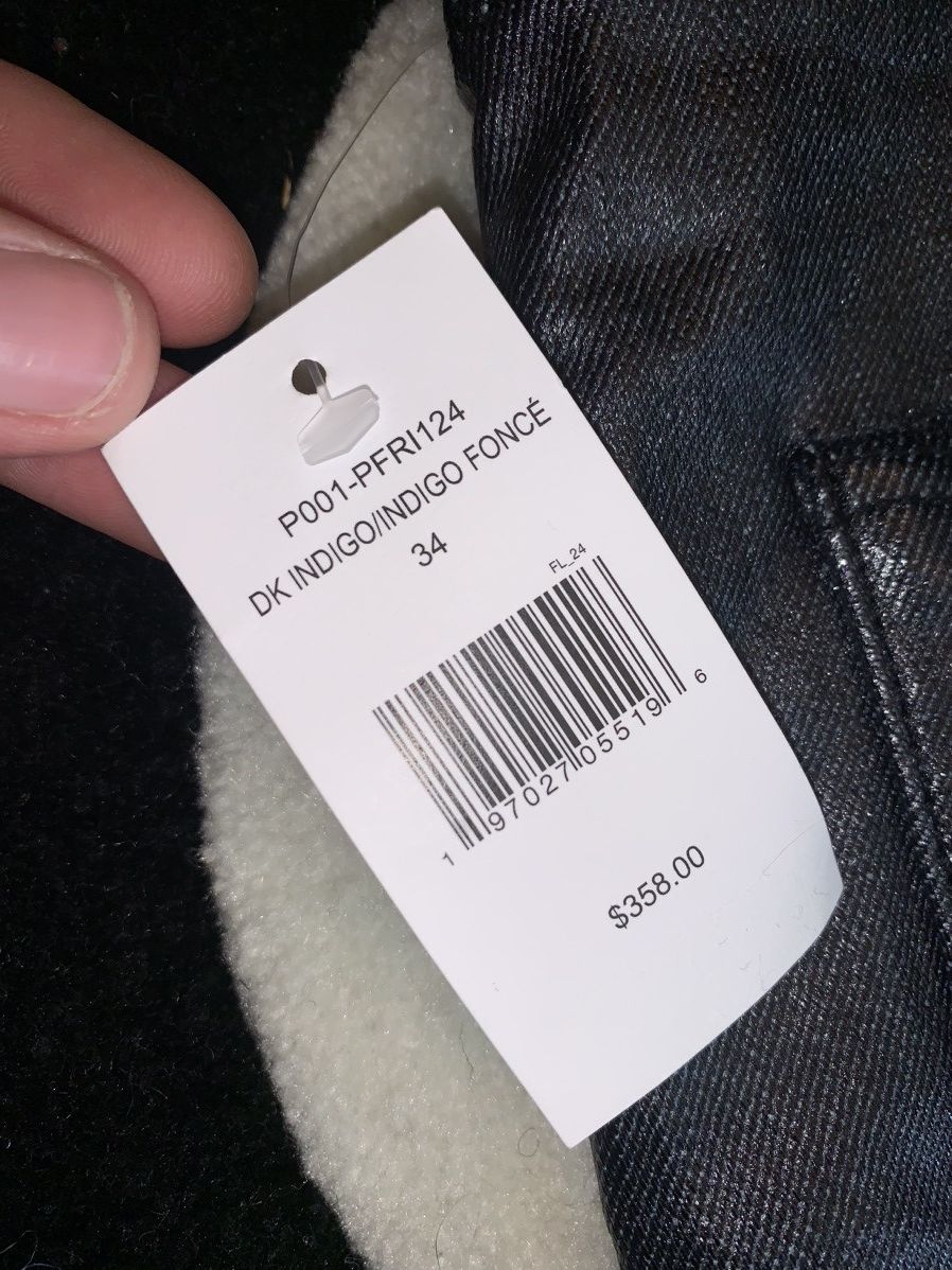 Purple Brand (34) Purple Brand Rockstar Leather Jeans All OG Never Worn Size US 34 / EU 50 - 2 Thumbnail