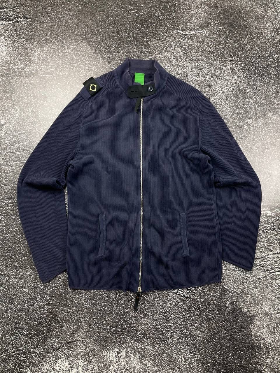 MA.STRUM Vintage Mastrum Sweater Zipper Casual Style Size US L / EU 52-54 / 3 - 1 Thumbnail