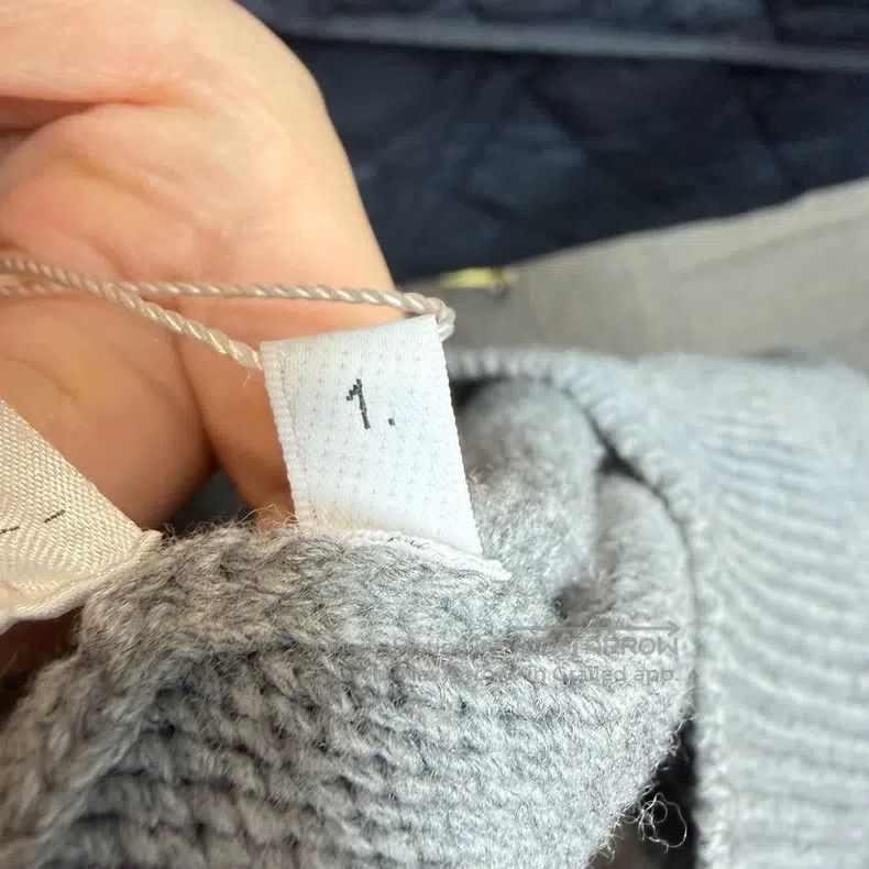 Thom Browne Thom Browne Gray lobster striped woolen sweater Size US S / EU 44-46 / 1 - 4 Thumbnail