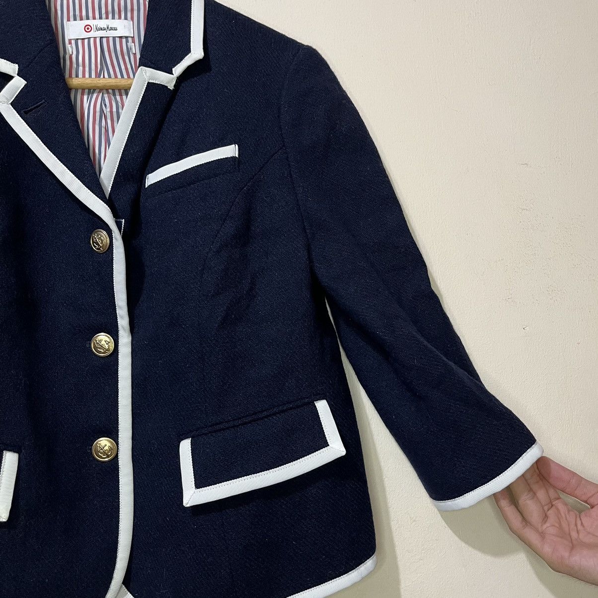 Neiman Marcus × Thom Browne Thom Browne - Neiman Marcus Women's Blazer Size L / US 10 / IT 46 - 7 Thumbnail