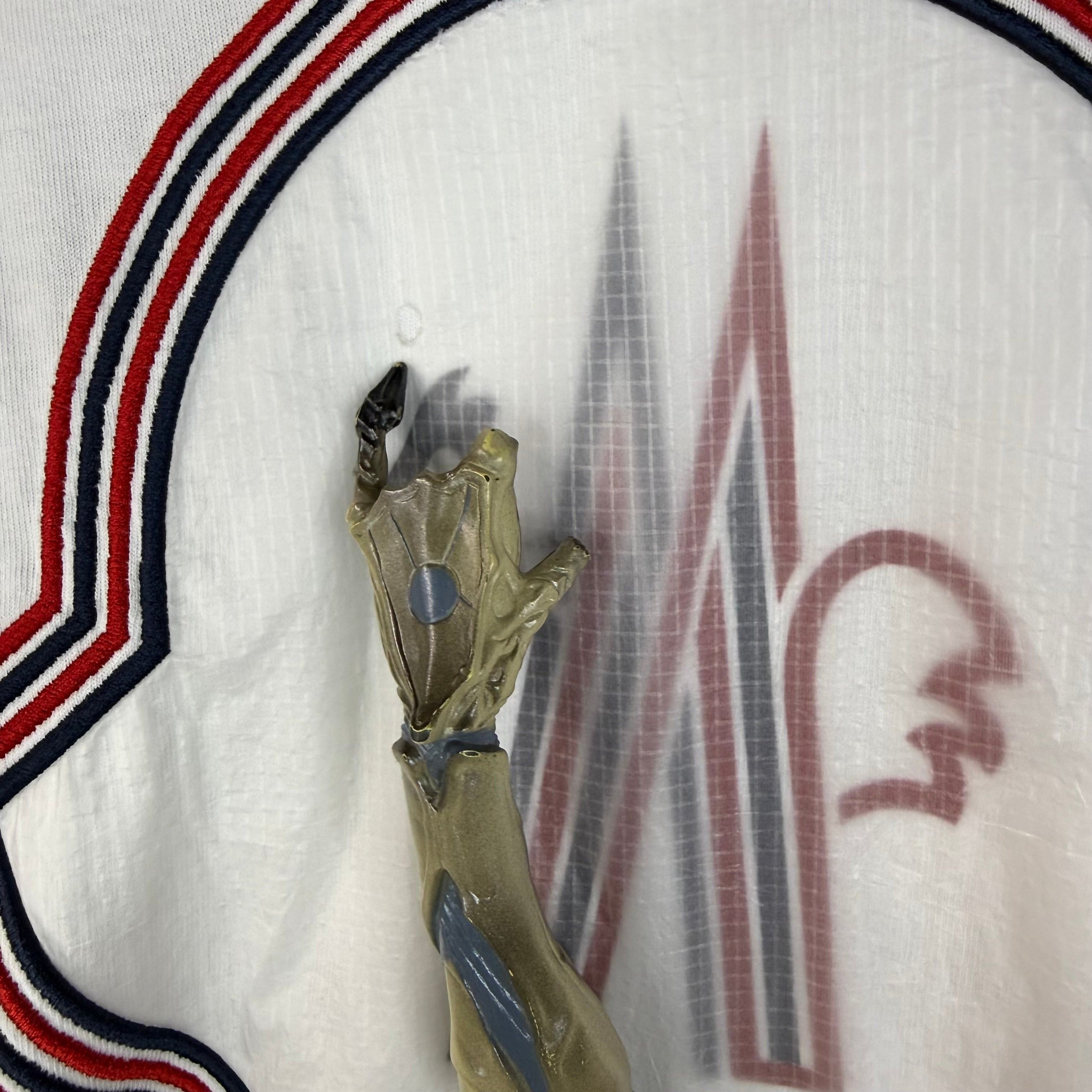Moncler Moncler Embroidered Logo Longsleeve Size Medium Size US M / EU 48-50 / 2 - 8 Thumbnail
