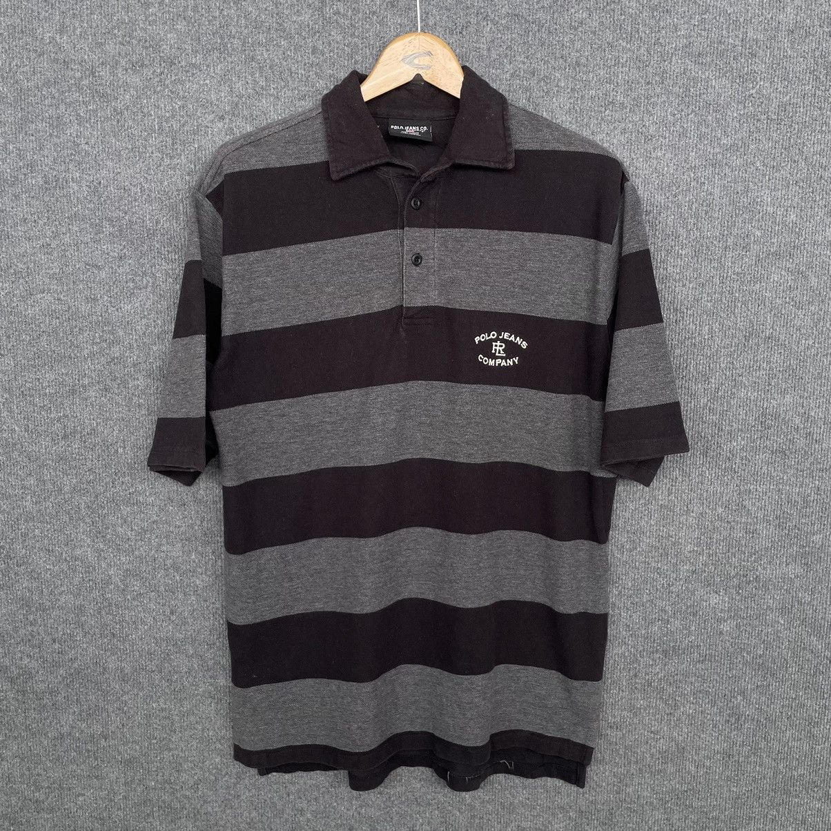 Polo Ralph Lauren × Vintage Vintage Polo Ralph Lauren Stripes Polo Shirt Size US M / EU 48-50 / 2 - 1 Thumbnail