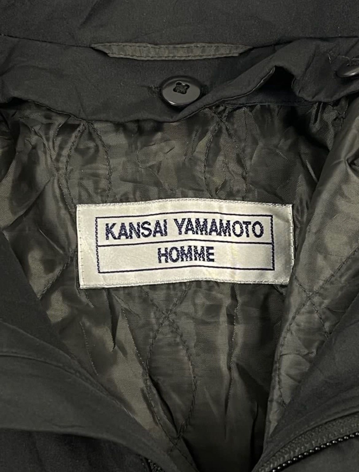 Japanese Brand × Kansai Yamamoto Kansai Yamamoto Homme Long Jacket Size US M / EU 48-50 / 2 - 6 Thumbnail