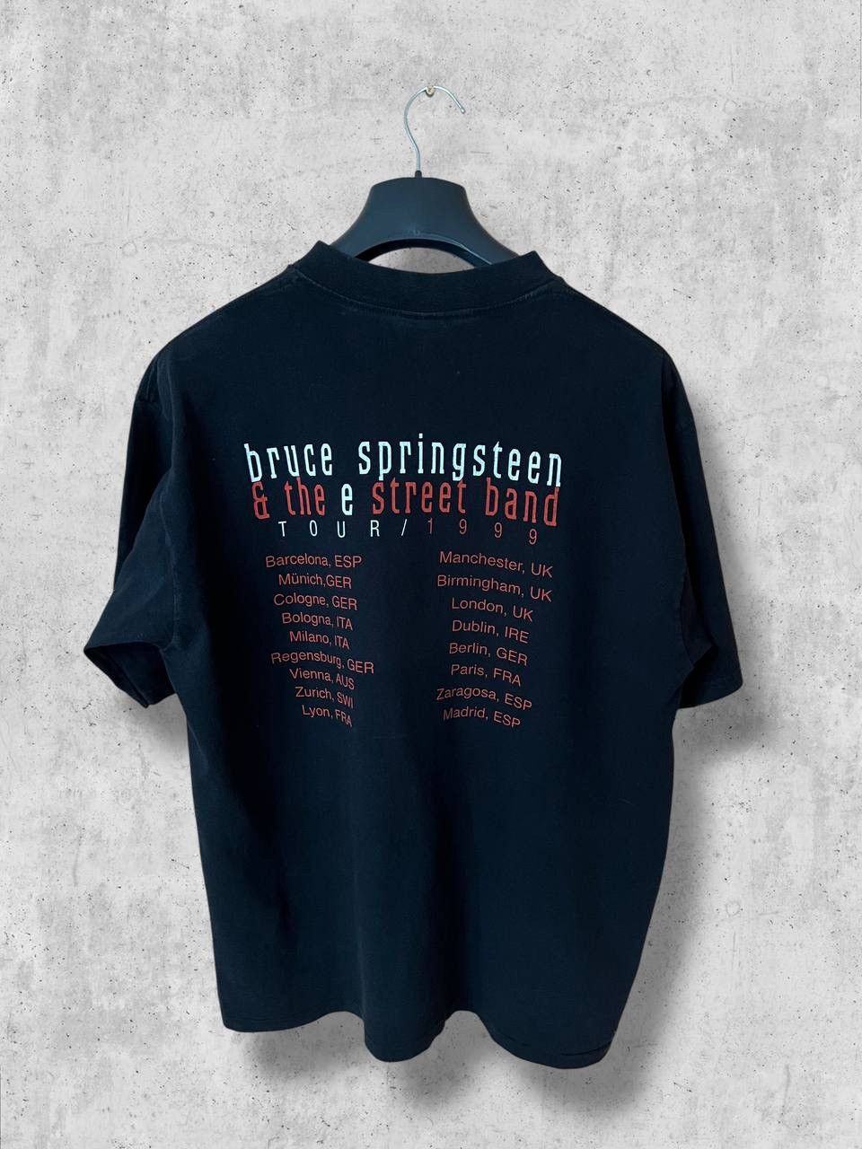 Band Tees Bruce Springsteen 1999 Made in USA Vintage tee t shirt Size US M / EU 48-50 / 2 - 2 Thumbnail