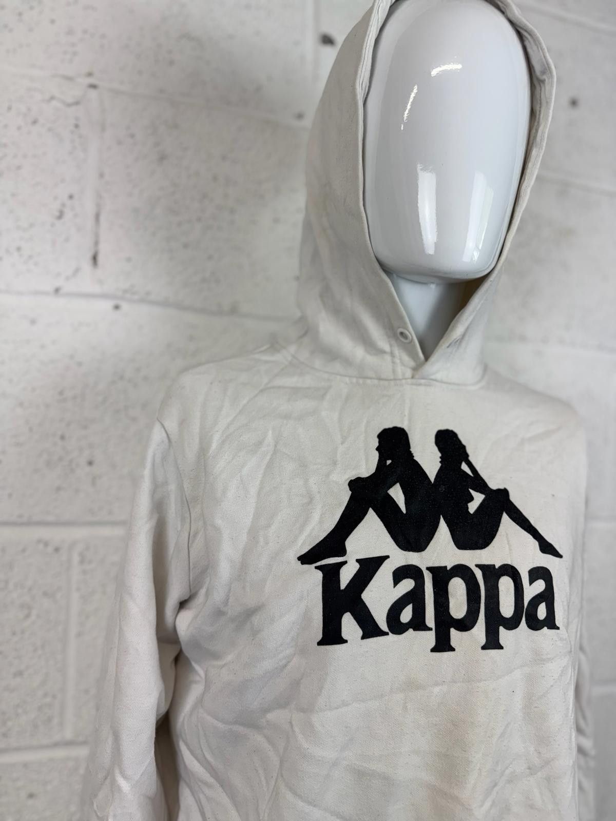 Kappa Kappa White Hoodie with Logo Print Mens Size M Size US M / EU 48-50 / 2 - 3 Thumbnail