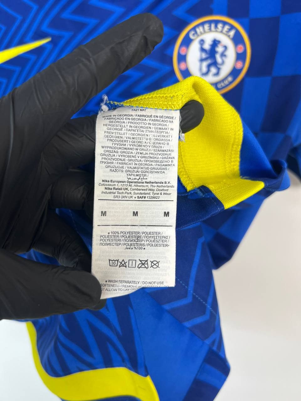 Nike CHELSEA FC 2021 2022 HOME NIKE JERSEY SIZE M CV7889-409 Size US M / EU 48-50 / 2 - 4 Thumbnail