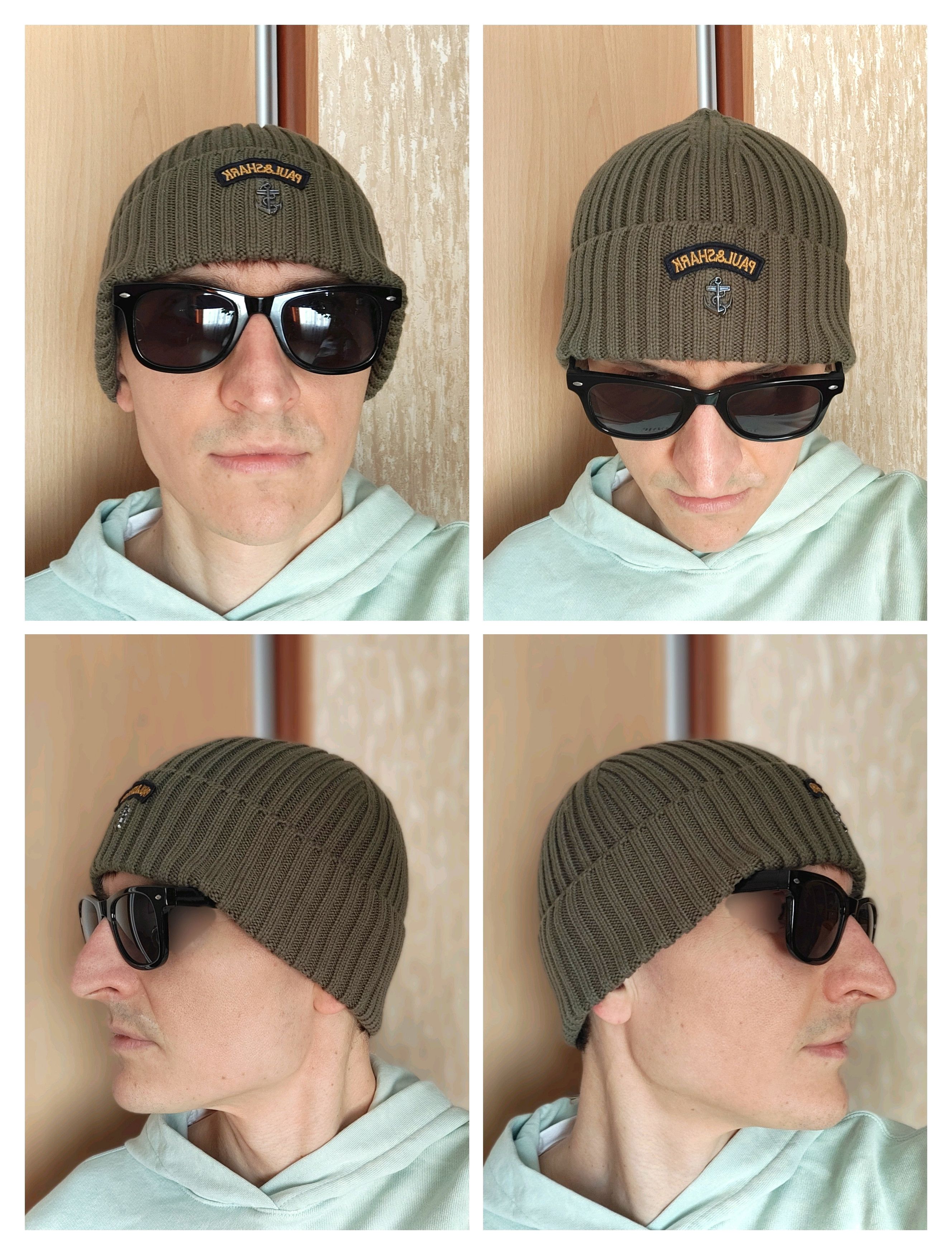 Paul Shark Beanie Knitted Hat Paul & Shark Beanie Hat 
