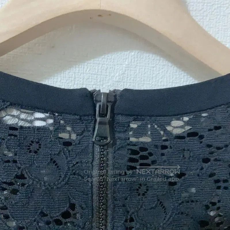 Max Mara MaxMara Black Lace Summer Dress for Women . Size M / US 6-8 / IT 42-44 - 4 Thumbnail