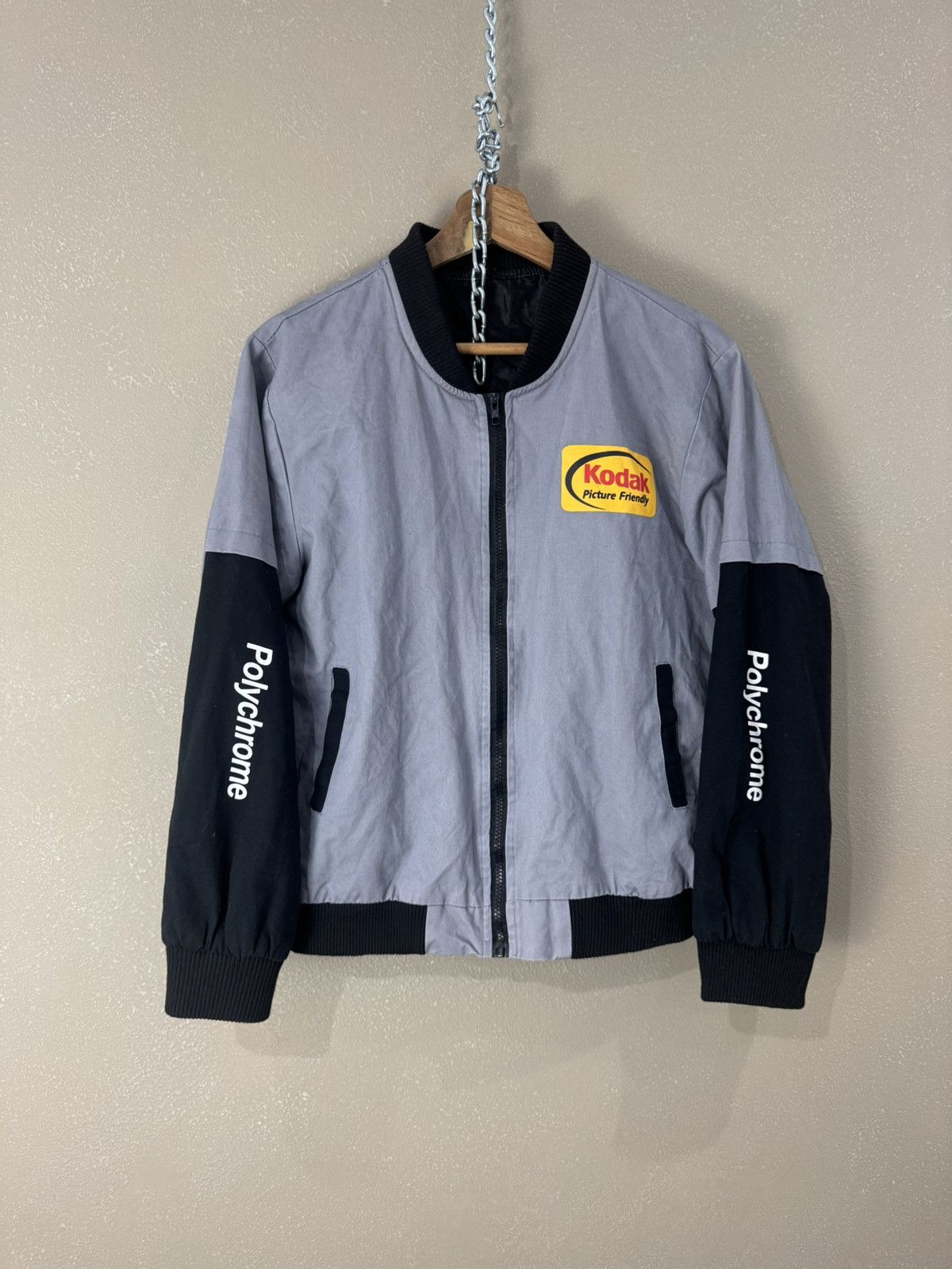 Japanese Brand Vintage Kodak Polychrome 90s Bomber Jacket Size US S / EU 44-46 / 1 - 2 Thumbnail
