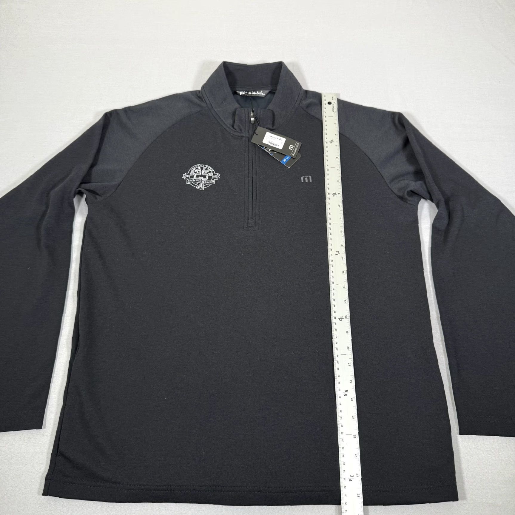 TravisMathew Travis Mathew Shirt Mens Large Black 1/4 Zip Sweater Golf Arizona Diamondbacks Size US L / EU 52-54 / 3 - 6 Thumbnail