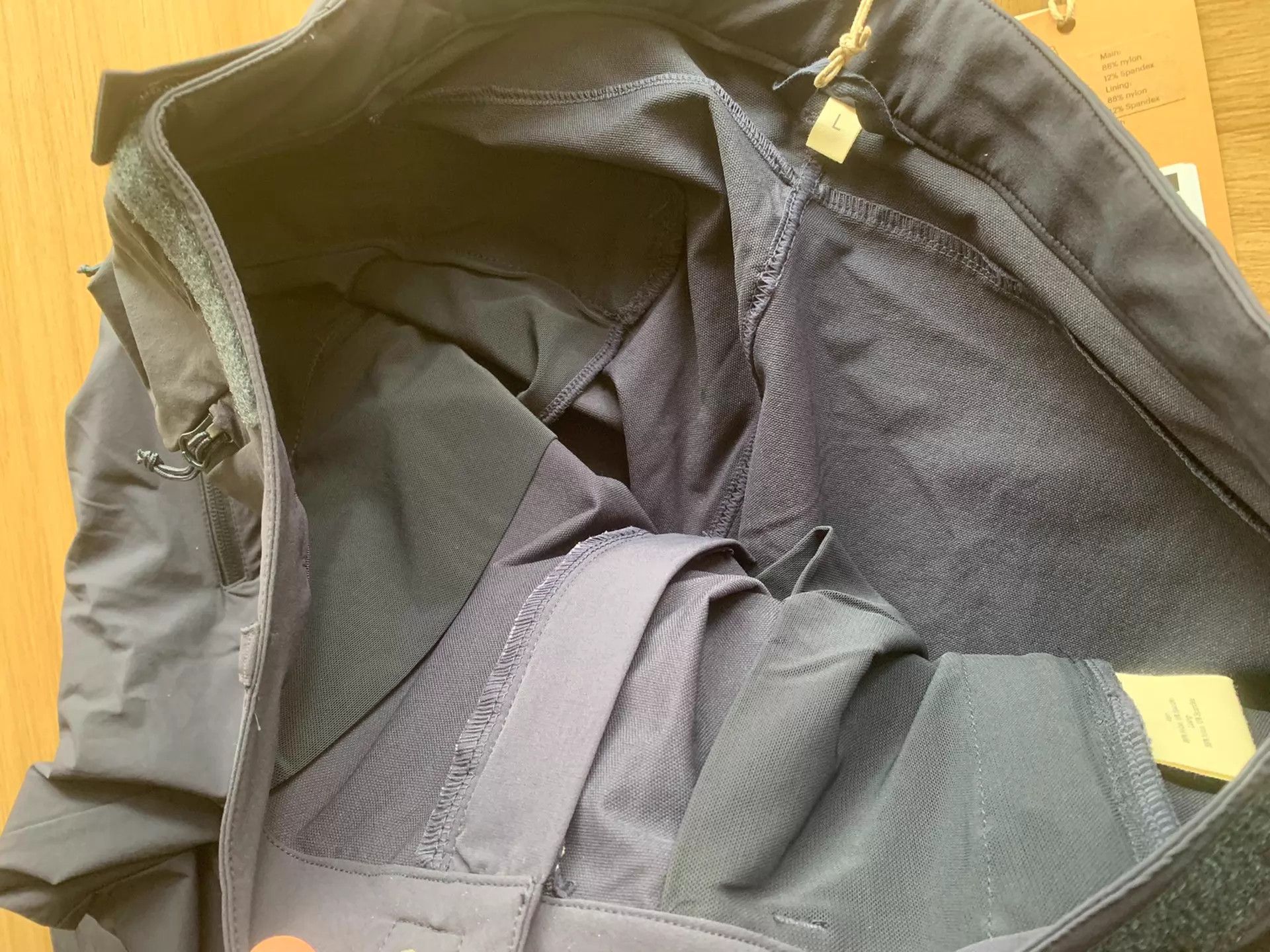 Other TUFTE Outdoor Shell Hiking Pants Blue L New Size US 34 / EU 50 - 7 Thumbnail