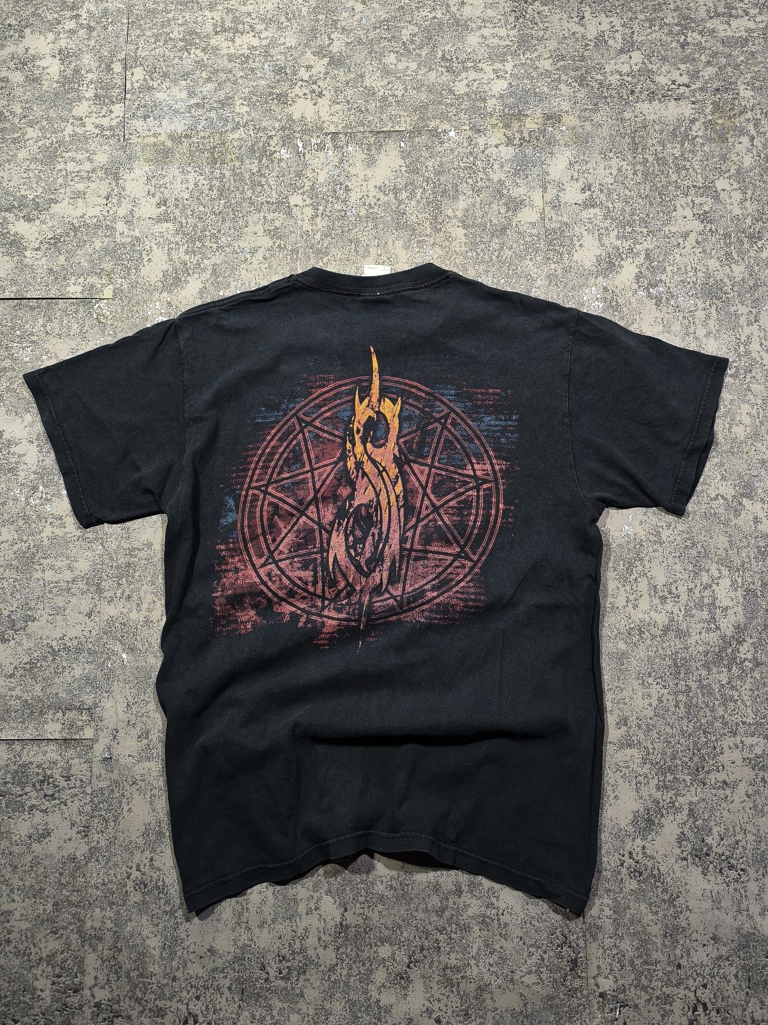 Band Tees 2006 double sided slipknot tshirt faded Size US L / EU 52-54 / 3 - 3 Thumbnail