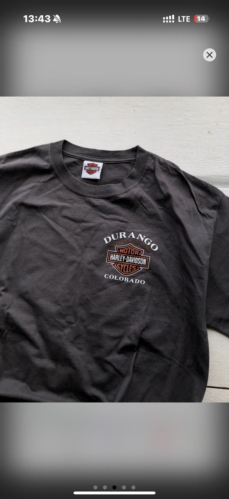 Harley Davidson X2 Harley-Davidson T Shirt Size US L / EU 52-54 / 3 - 15 Thumbnail
