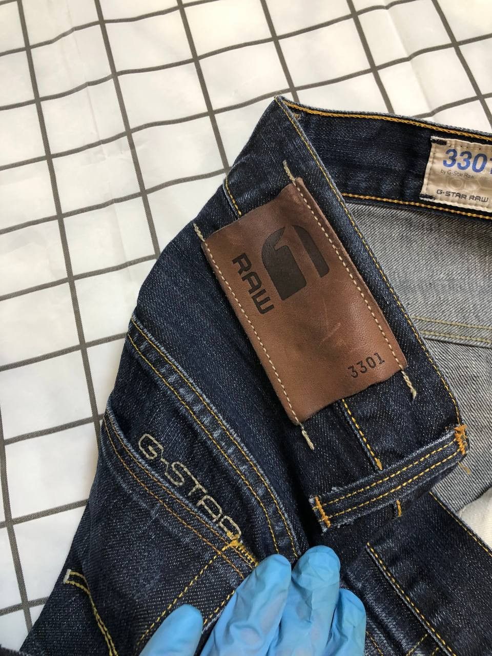 G-Star G-STAR RAW-Arc Loose Tapered-Light Aged Destroy Denim Size US 33 - 16 Thumbnail