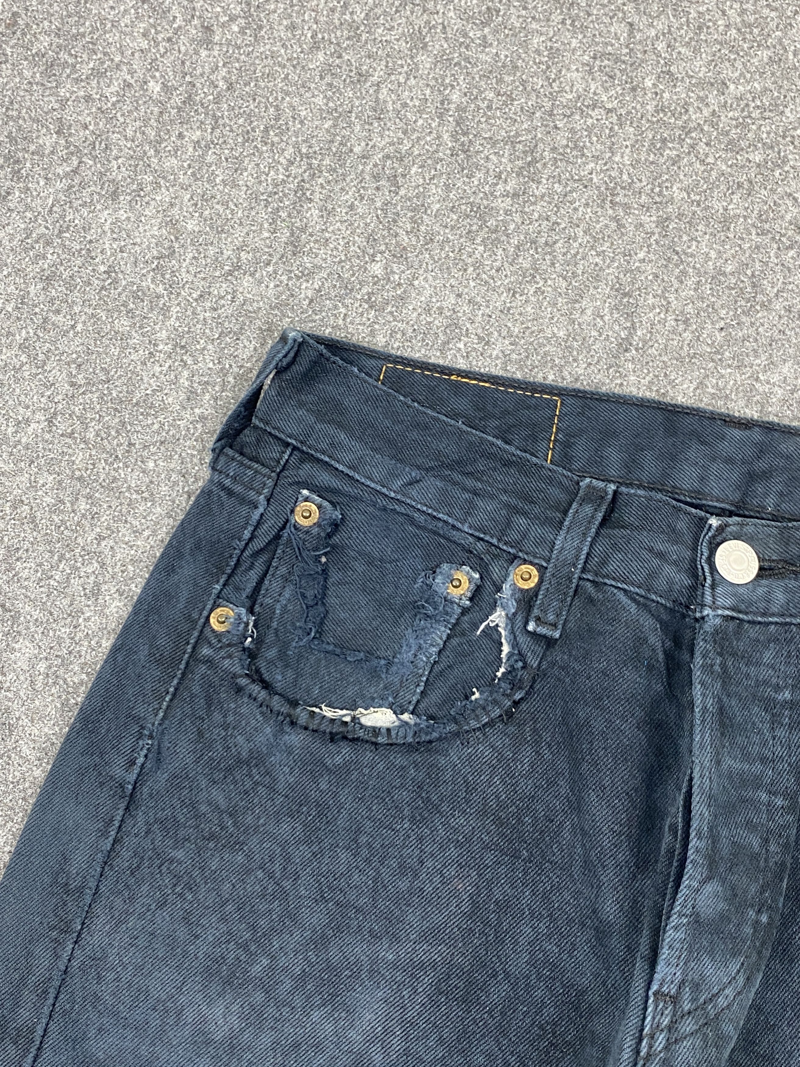 Levi's Vintage Levis 501 Faded Jeans DP2711 Size US 29 - 8 Thumbnail