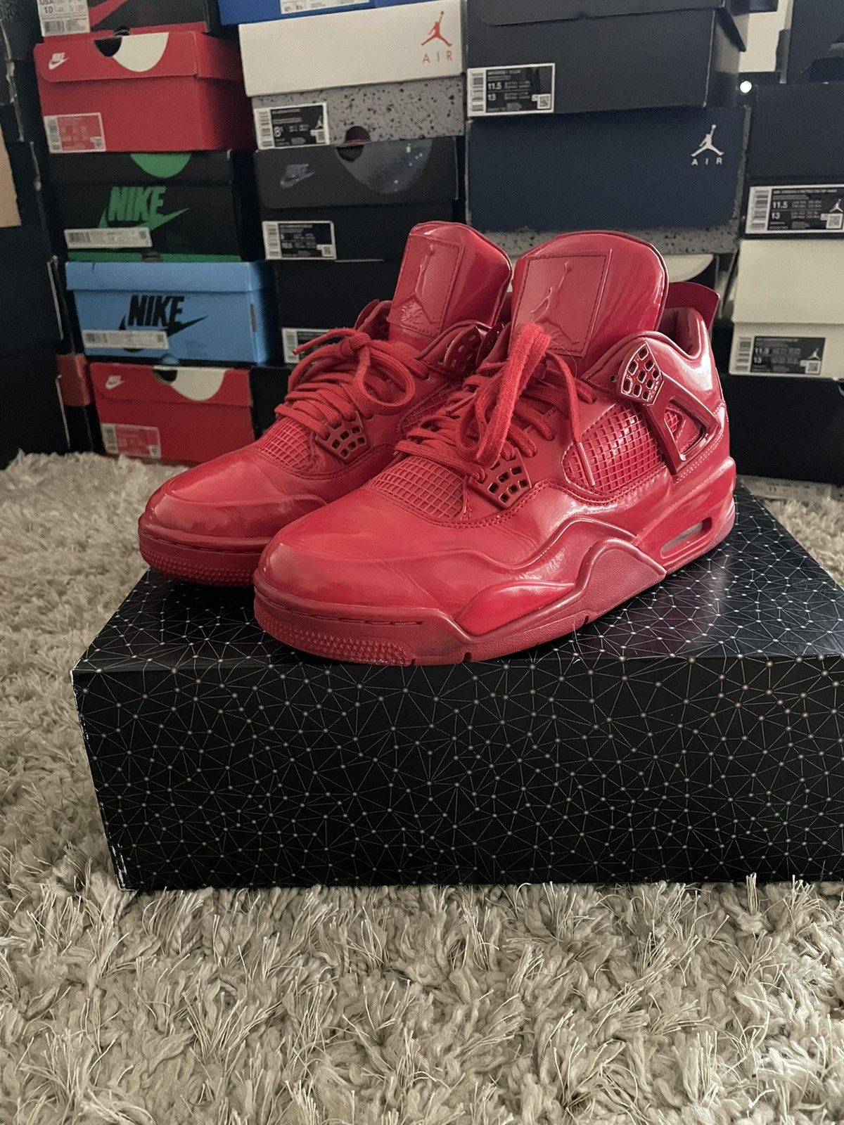 Jordan Brand Jordan 4 11lab 4 Red Size US 9 / EU 42 - 1 Thumbnail