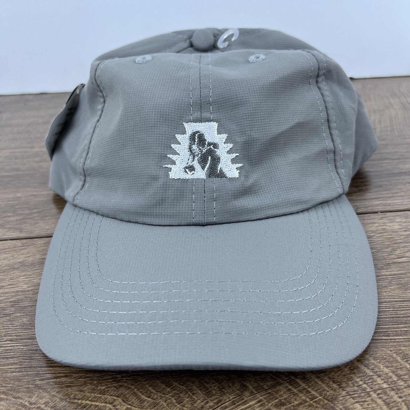 Other Golf Hat Golfing Hat Gray Hat Adjustable Gray Adult Size Hat Size ONE SIZE - 2 Thumbnail