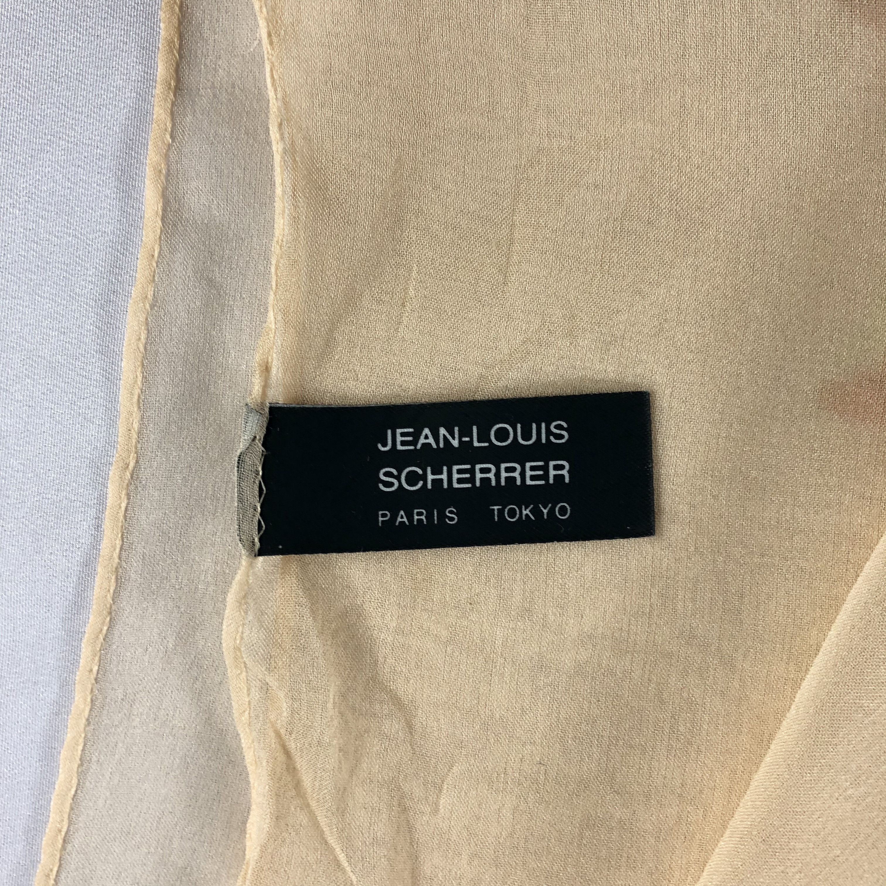 Jean-Louis Scherrer Vintage Jean Louis Scherrer Silk Scarf Size ONE SIZE - 9 Thumbnail