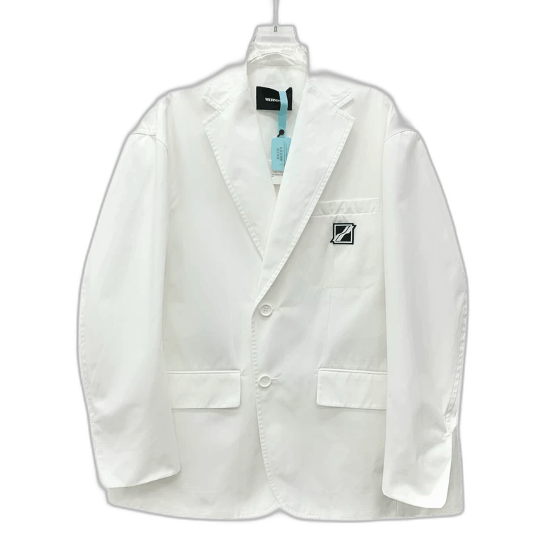 WE11DONE We11done White Cotton Long Sleeve Blazer Size US XS / EU 42 / 0 - 1 Thumbnail