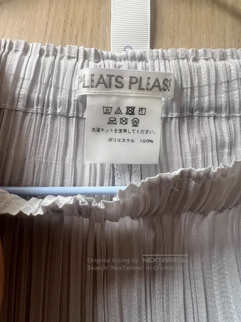 Issey Miyake Issey Miyake size:5 Light Gray Pants Size 22" - 3 Thumbnail