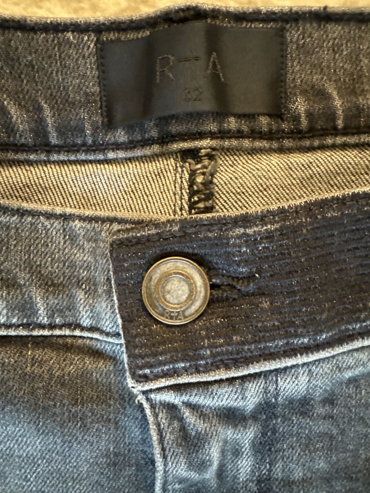 Rta RtA Denim Jeans Size US 32 / EU 48 - 4 Thumbnail