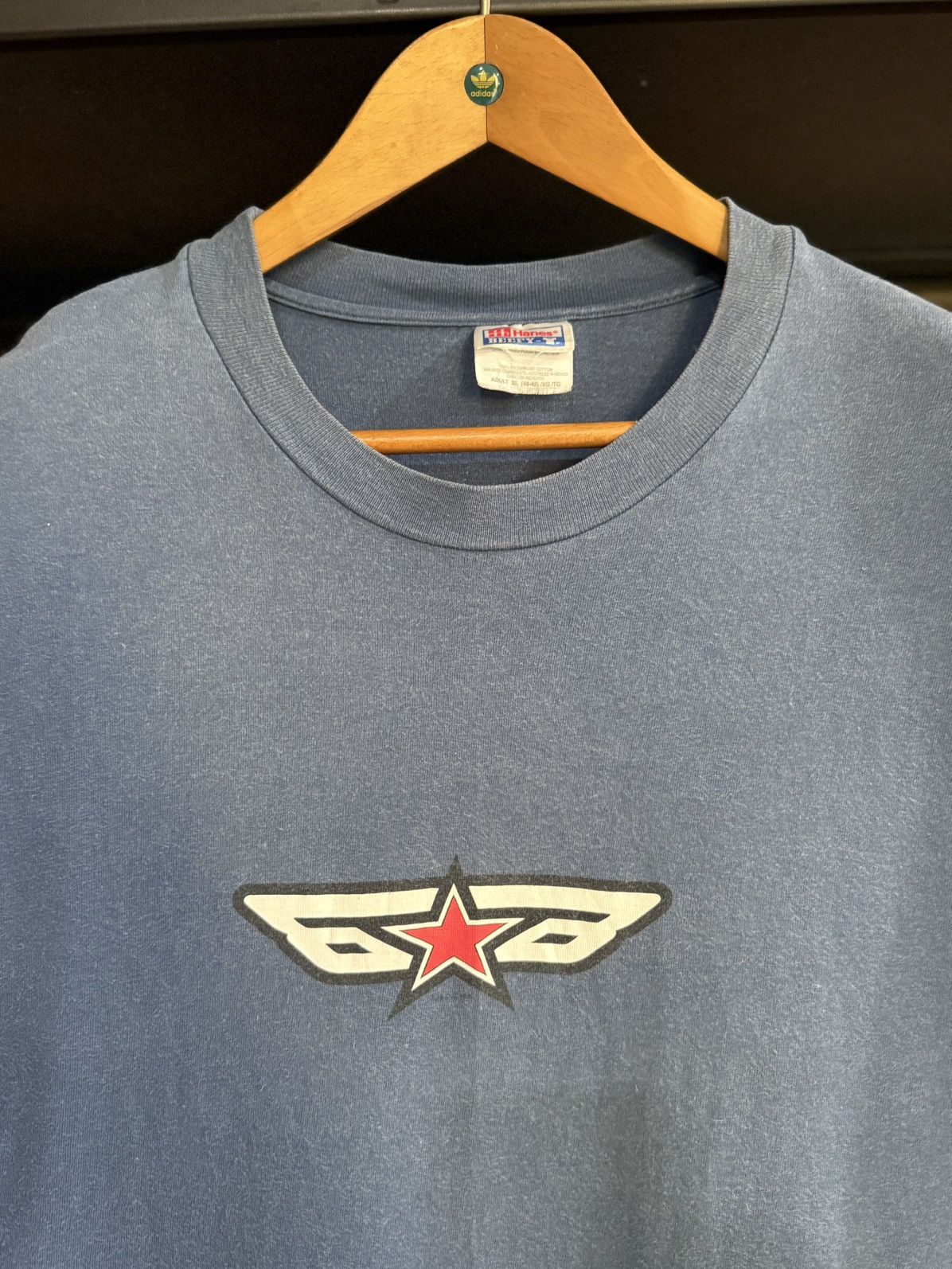 Powell Peralta × Vintage Vintage 90s Bones Brigade Powell Peralta Skateboard Faded T Size US XL / EU 56 / 4 - 2 Thumbnail
