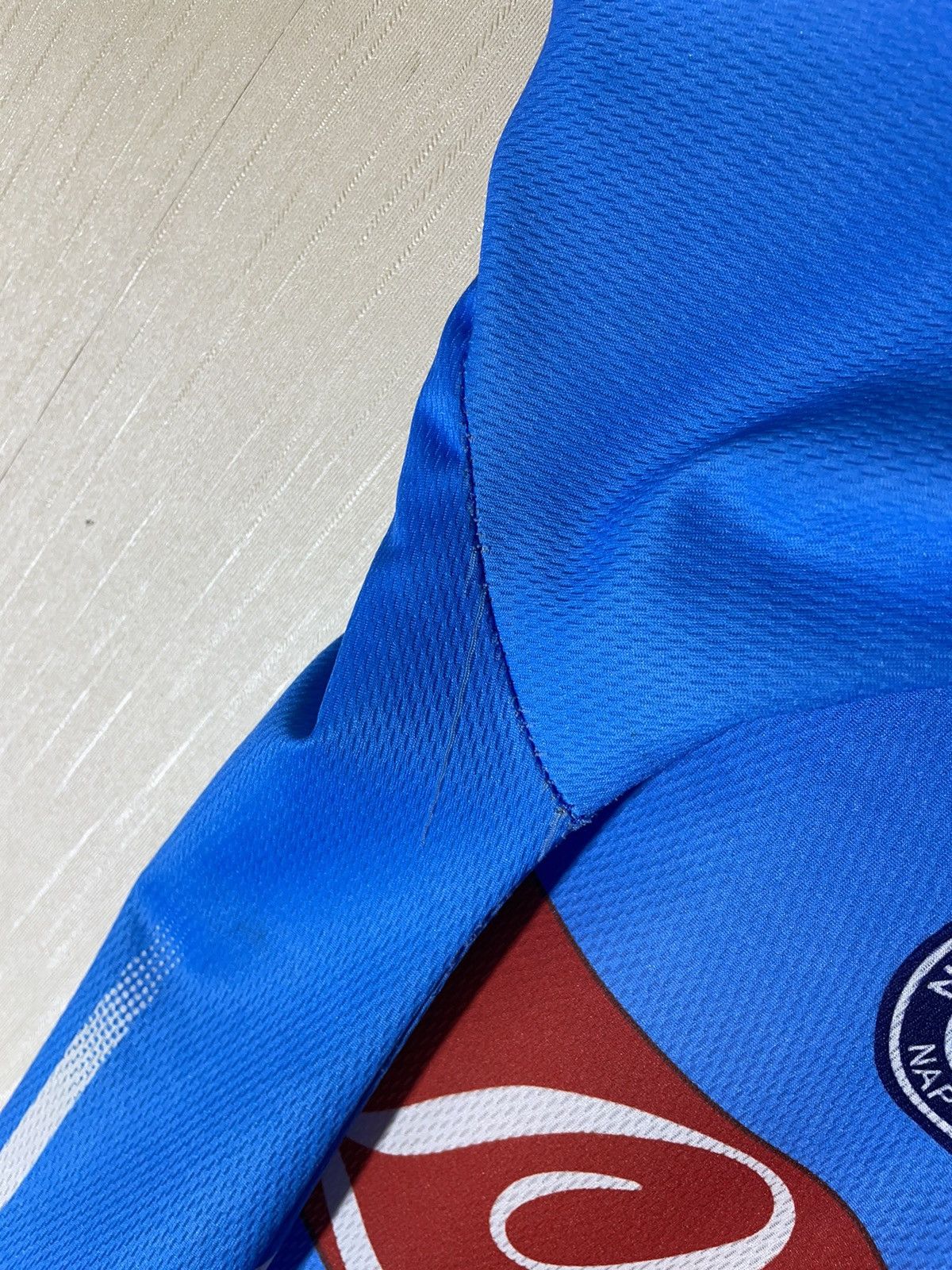 Vintage Napoli #28 Cannavaro vintage soccer jersey Size US M / EU 48-50 / 2 - 9 Thumbnail