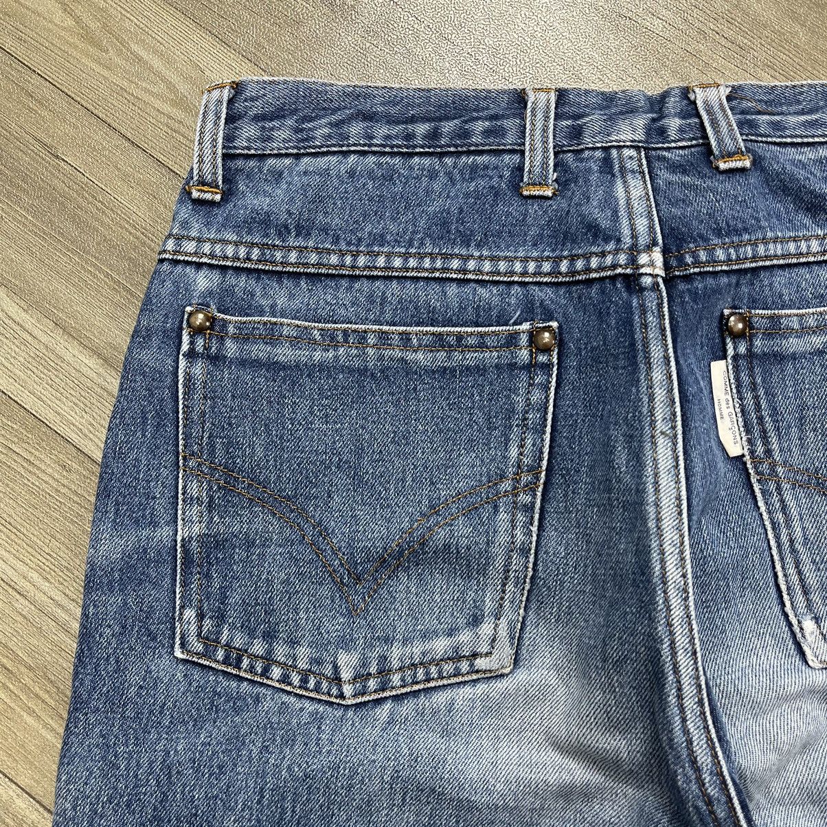 Comme des Garcons × Comme des Garcons Homme × Junya Watanabe Vintage Comme Des Garcons Homme CDG Blue Jeans Size US 32 / EU 48 - 12 Thumbnail