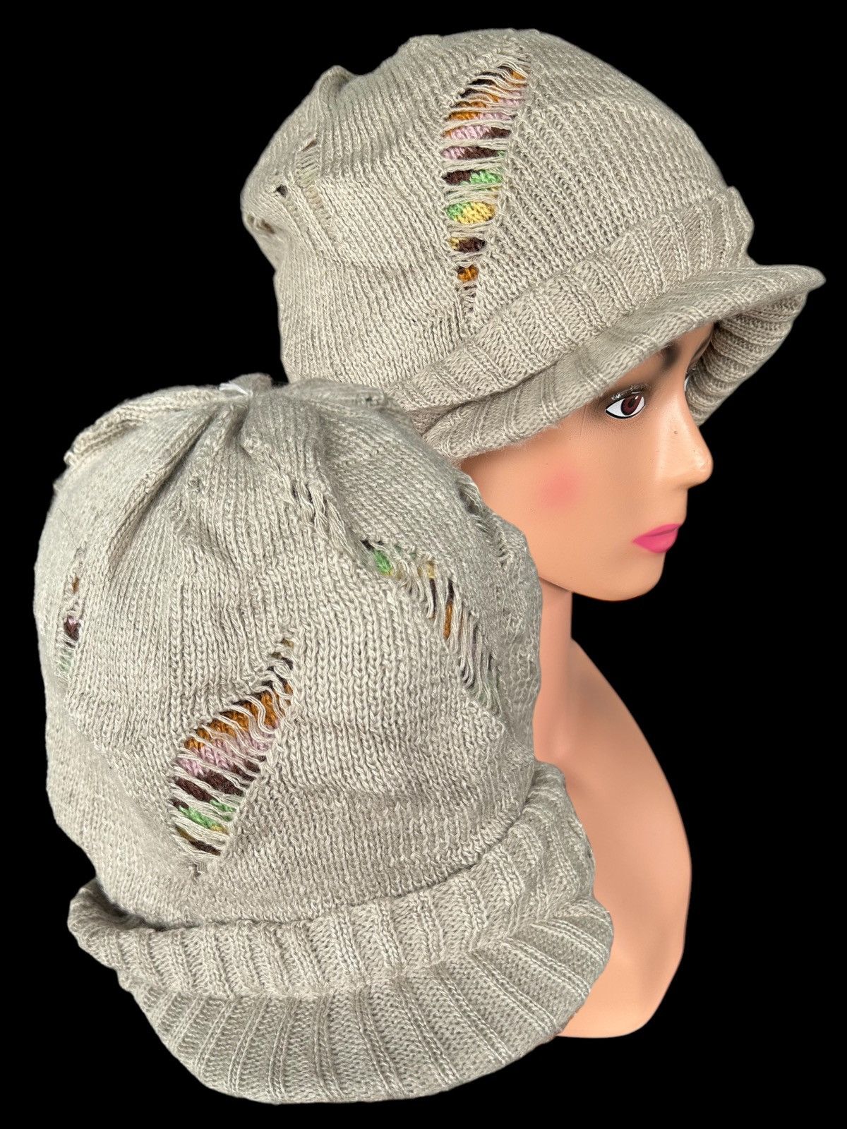 Japanese Brand × Kapital × Vintage Made in Japan Distressed Design Rare Hats Size ONE SIZE - 1 Thumbnail