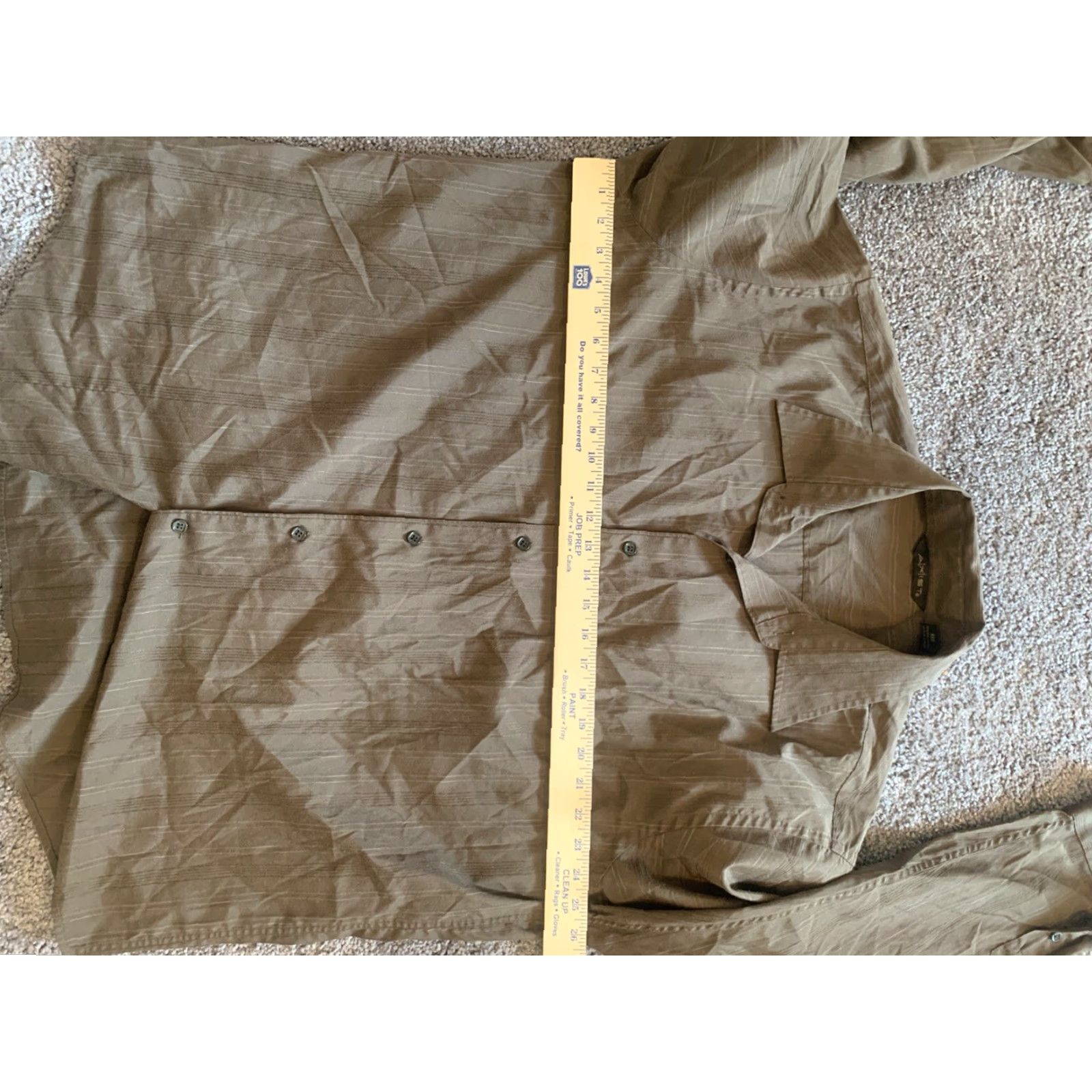 Vintage A[X]IST Men's Button-down LONG Sleeve Shirt XXL Brown Size US XXL / EU 58 / 5 - 4 Thumbnail
