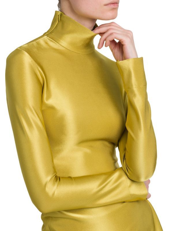 Jil Sander o1y1025 Blouse in Gold Size M / US 6-8 / IT 42-44 - 3 Thumbnail