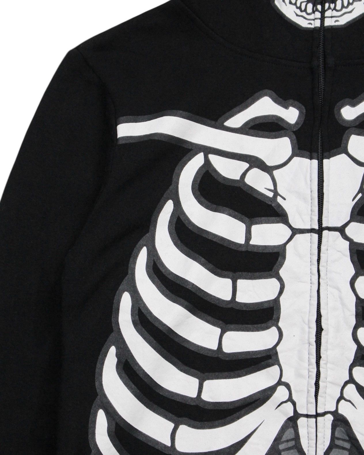 Hysteric Glamour 2000S FSD FOUR SEASONS DESIGN DEATH VISION FULL-ZIP HOODIE Size US L / EU 52-54 / 3 - 3 Thumbnail