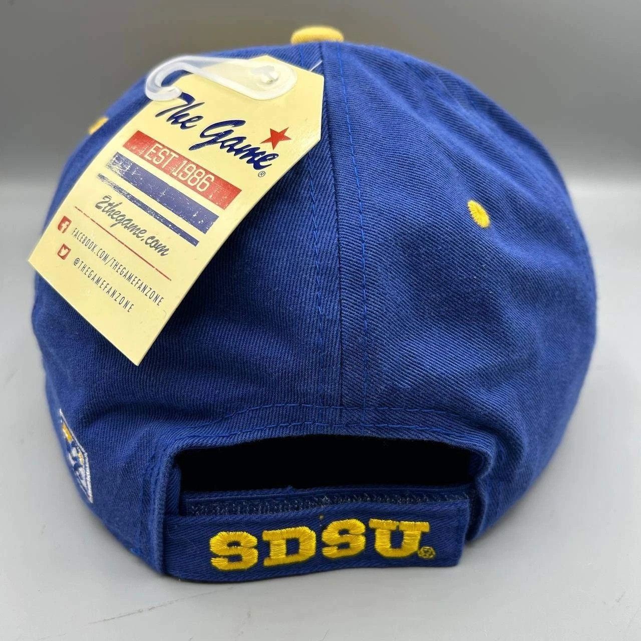 The Game South Dakota State Jackrabbits Hat Men NCAA Strap Back Cap Size ONE SIZE - 8 Thumbnail