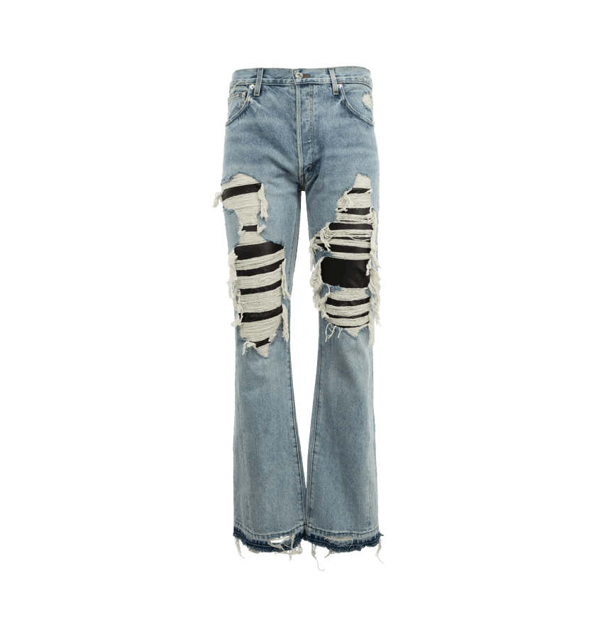 Gallery Dept. o1h1sh10525 Cornell La Flare Jeans in Blue Size US 36 / EU 52 - 1 Thumbnail