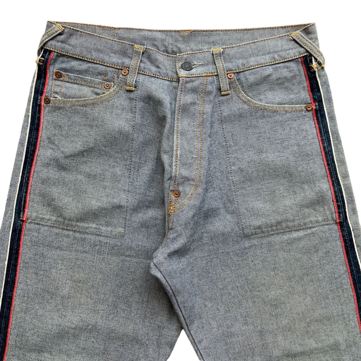 Evisu SALE!! 🤝🏼 EVISU SEAGUL INSIDE OUT SELVEDGE JEANS Size US 31 - 6 Thumbnail