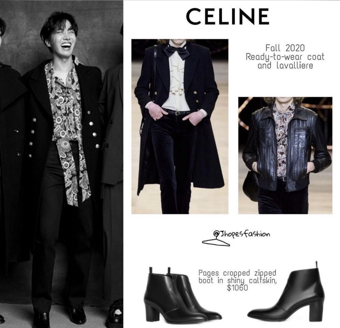 Celine CELINE BY HEDI SLIMANE FW20 COAT OF ARMS IN WOOL FELT Size US L / EU 52-54 / 3 - 7 Thumbnail